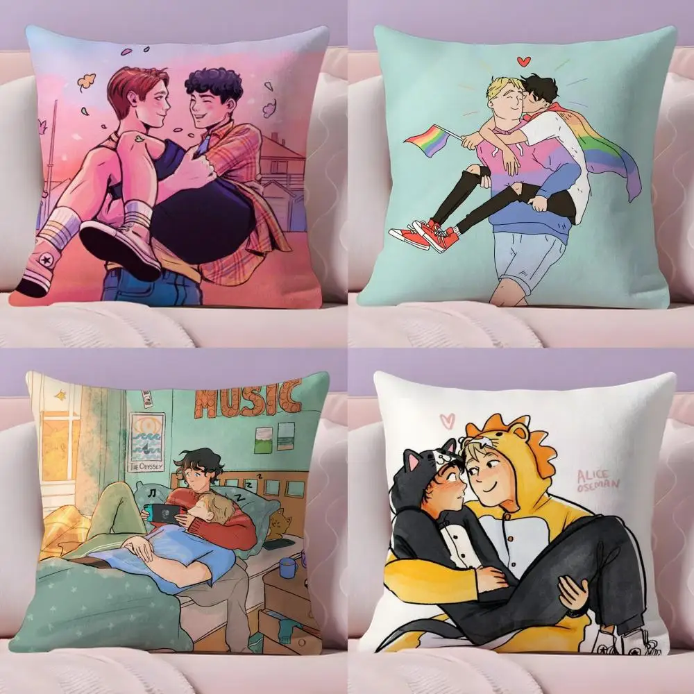 Cartoon H-HeartstopperS Cushion Cover Short Plush Double-Sided Printing Home Machine Washable in Warm Winter Pillow Case
Cartoon H-HeartstopperS Cushion Cover Short Plush Double-Sided Printing Home Machine Washable in Warm Winter Pillow Case