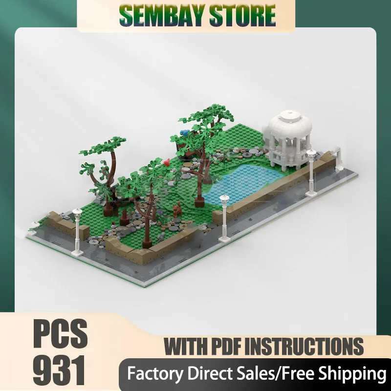 City Street View Moc Building Bricks Modular Plainsboro – Park Area Model Technology Blocks Christmas DIY Toy Construction Gifts
City Street View Moc Building Bricks Modular Plainsboro – Park Area Model Technology Blocks Christmas DIY Toy Construction Gifts