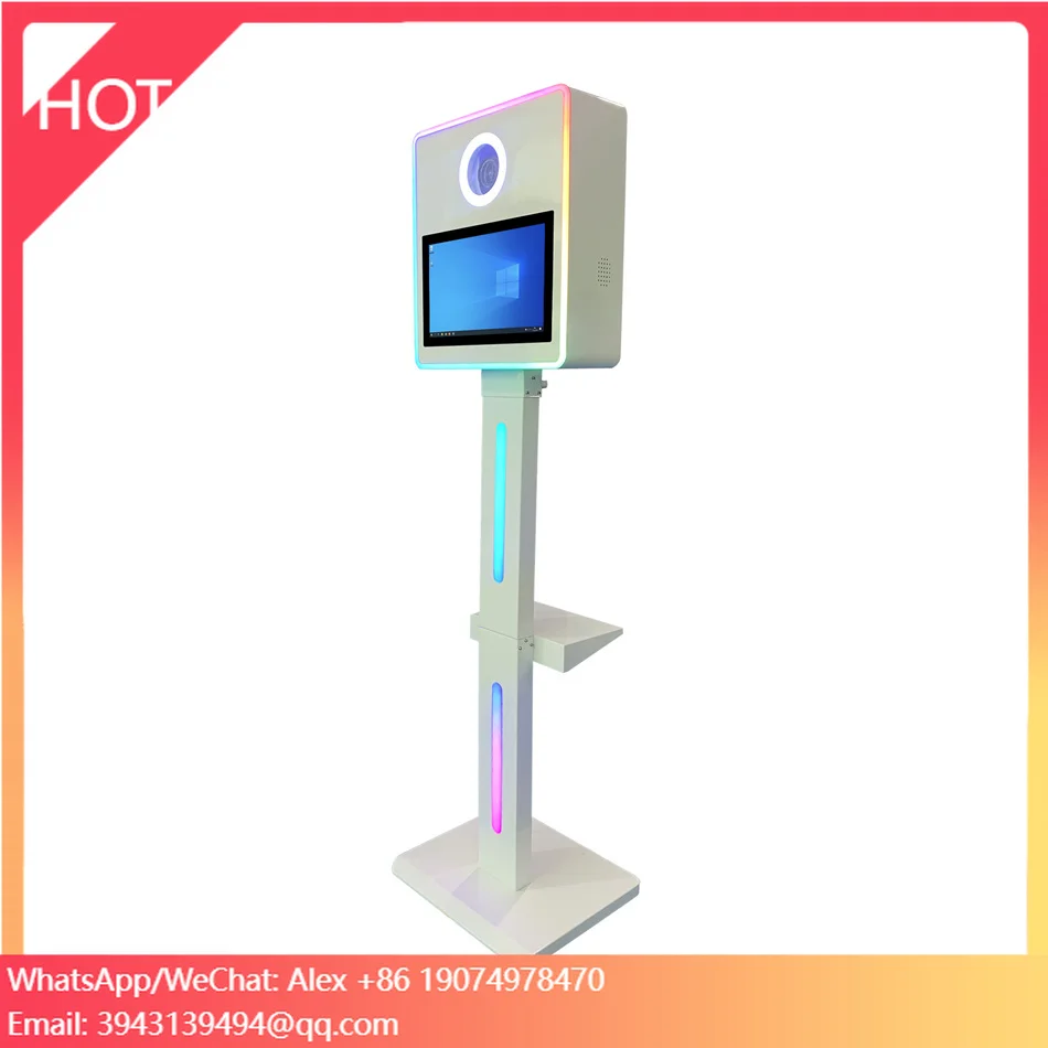 Wedding Party 15.6 Inch Touch Screen LCD Magic Instant Print Photo Booth RGB Ring Light Selfie Kiosk Camera SLR Metal
Wedding Party 15.6 Inch Touch Screen LCD Magic Instant Print Photo Booth RGB Ring Light Selfie Kiosk Camera SLR Metal