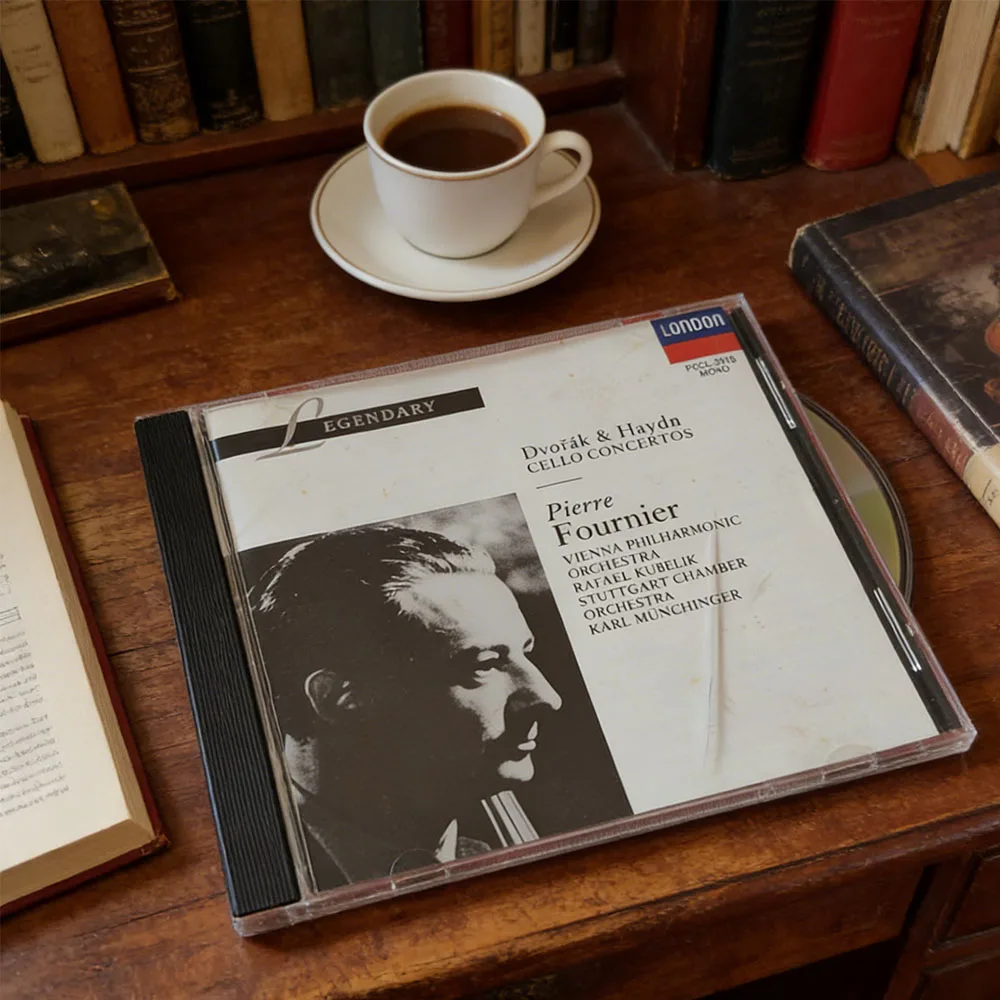 CD Pierre Fournier | Dvořák & Haydn Cello Concertos | London Legendary Mono High- Fidelity Audiophile Recording
CD Pierre Fournier | Dvořák & Haydn Cello Concertos | London Legendary Mono High- Fidelity Audiophile Recording