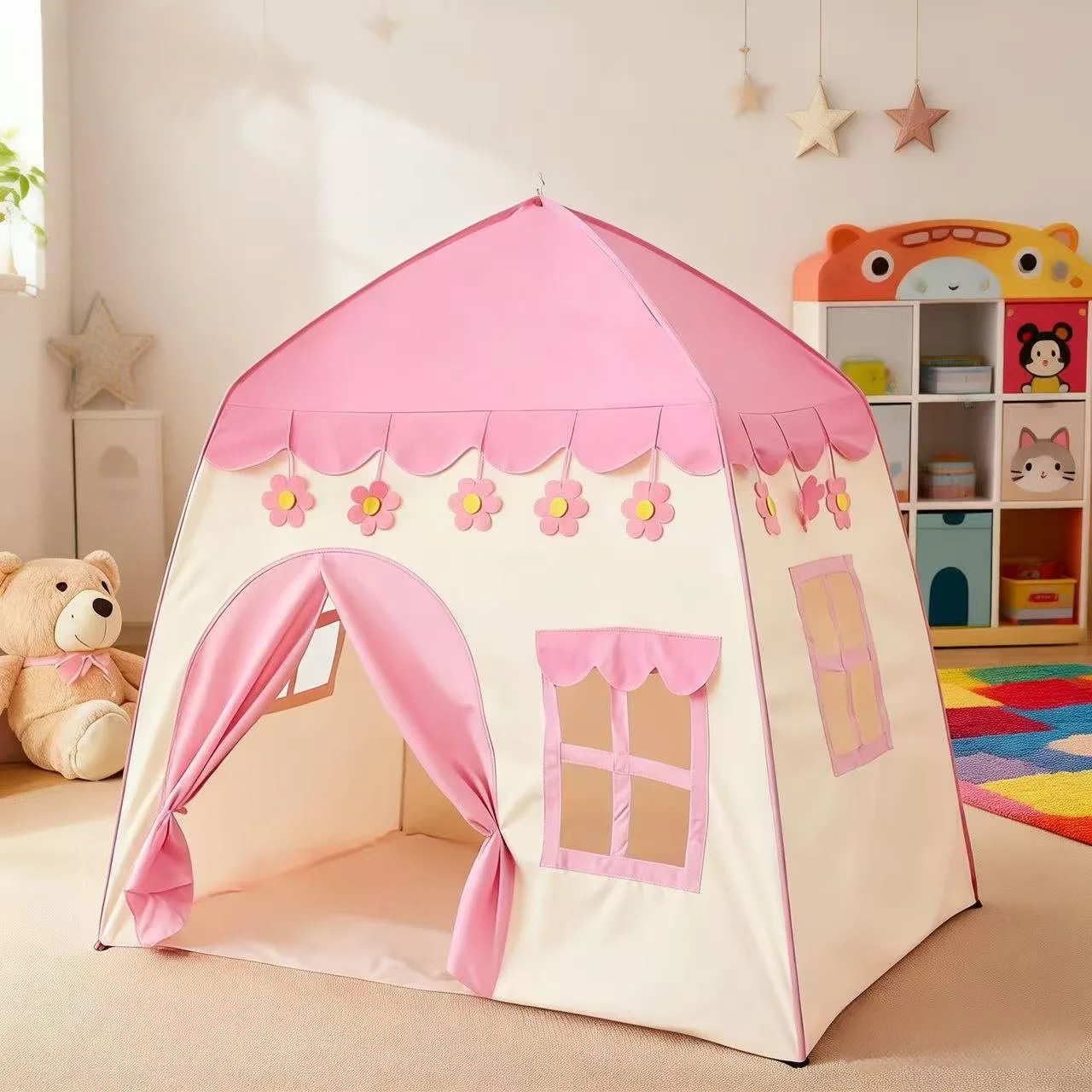 Children's Party Game Tent, Blue Playhouse Toy with Yellow Star Design, Princess Fairy Toy Castle for Girls, Beach Tent, Holiday Gift for Boys and Girls, Christmas Gift, Accessories Not Included
Children's Party Game Tent, Blue Playhouse Toy with Yellow Star Design, Princess Fairy Toy Castle for Girls, Beach Tent, Holiday Gift for Boys and Girls, Christmas Gift, Accessories Not Included