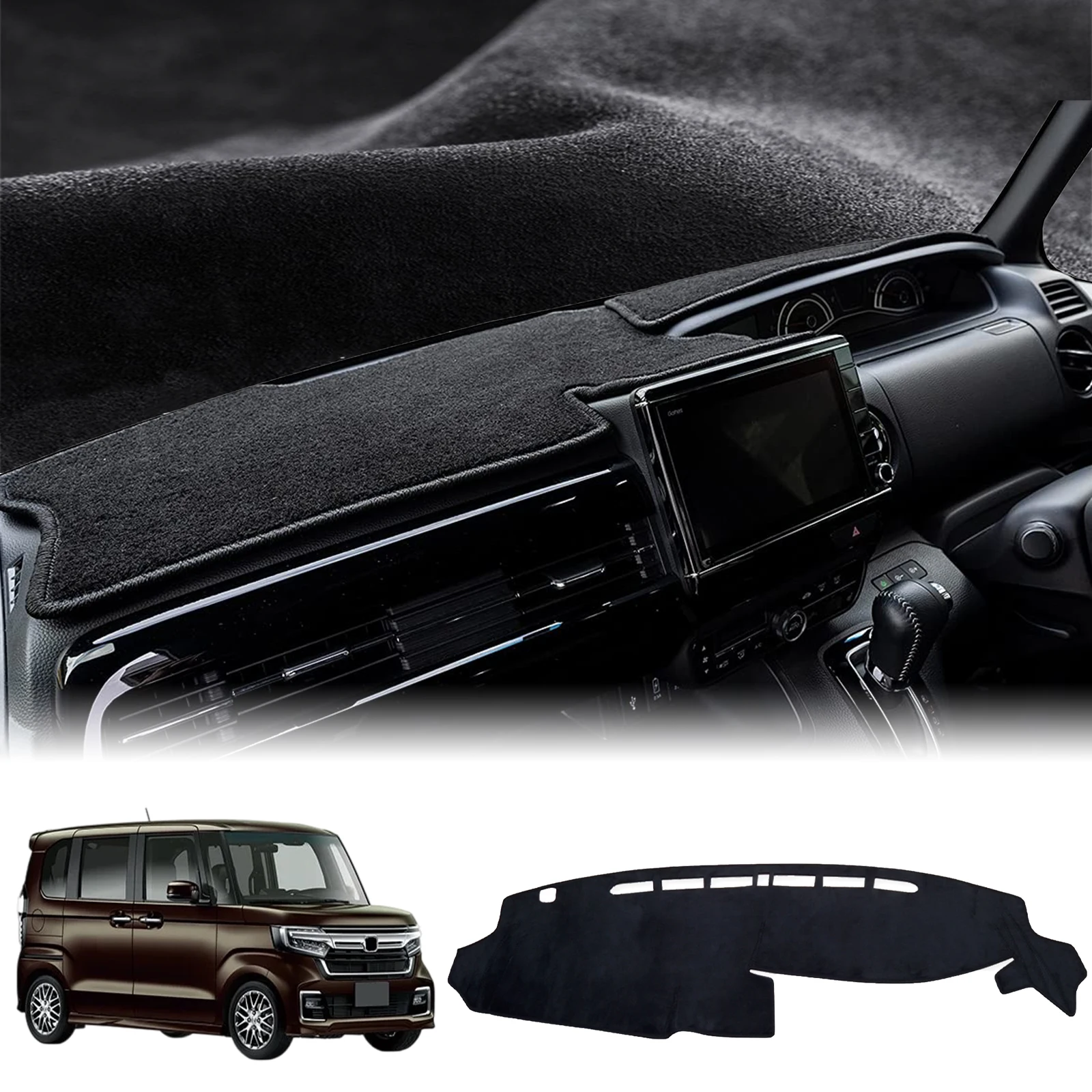 fit for Honda N-BOX 2017-2022 NBOX N BOX JF3 JF4 DashMat Sunshade Car Dashmat Dashboard Cover Pad Protective Carpet Accessories
fit for Honda N-BOX 2017-2022 NBOX N BOX JF3 JF4 DashMat Sunshade Car Dashmat Dashboard Cover Pad Protective Carpet Accessories