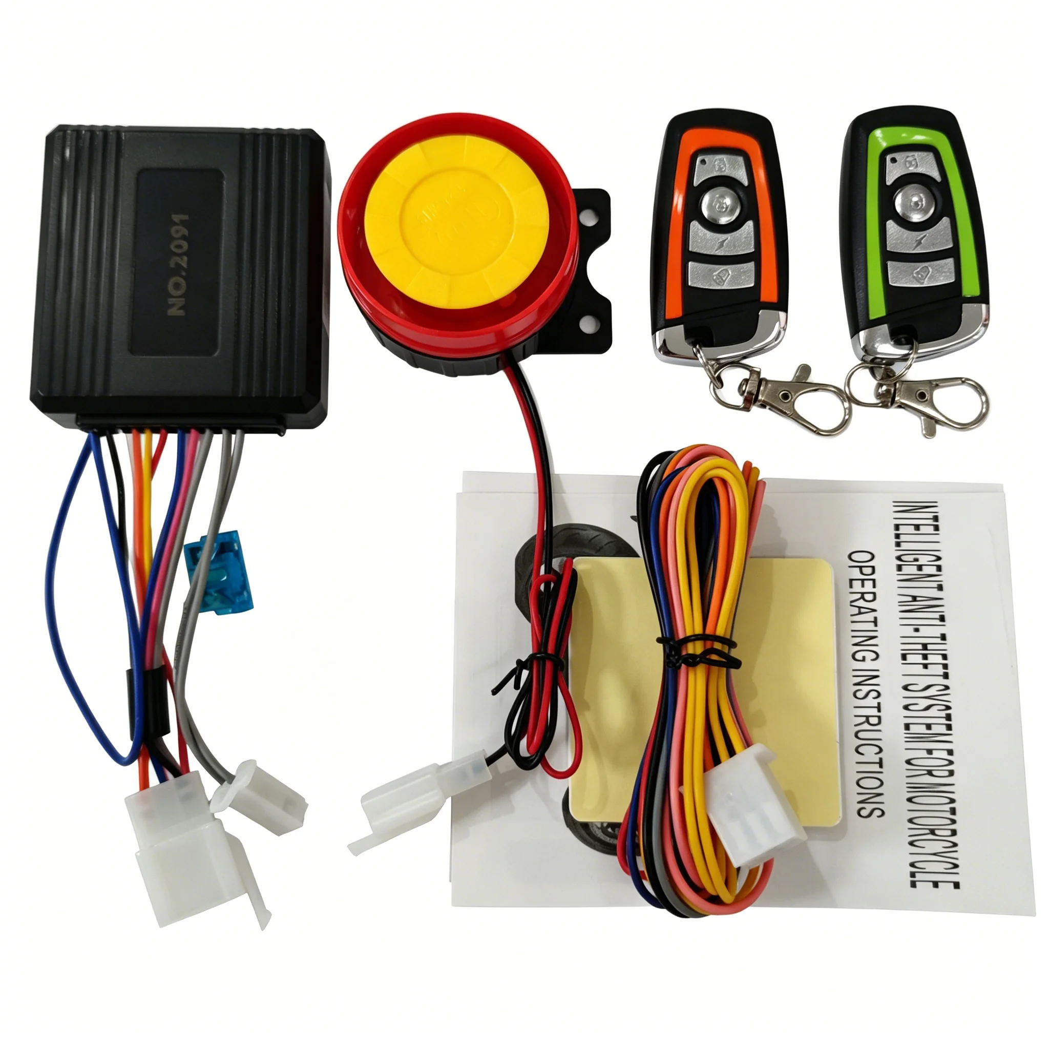New Motorcycle Security Alarm Anti-Theft For Motorcycle Remote Control Key Shell Motorbike Scooter Motor Alarm With Remote Start
New Motorcycle Security Alarm Anti-Theft For Motorcycle Remote Control Key Shell Motorbike Scooter Motor Alarm With Remote Start