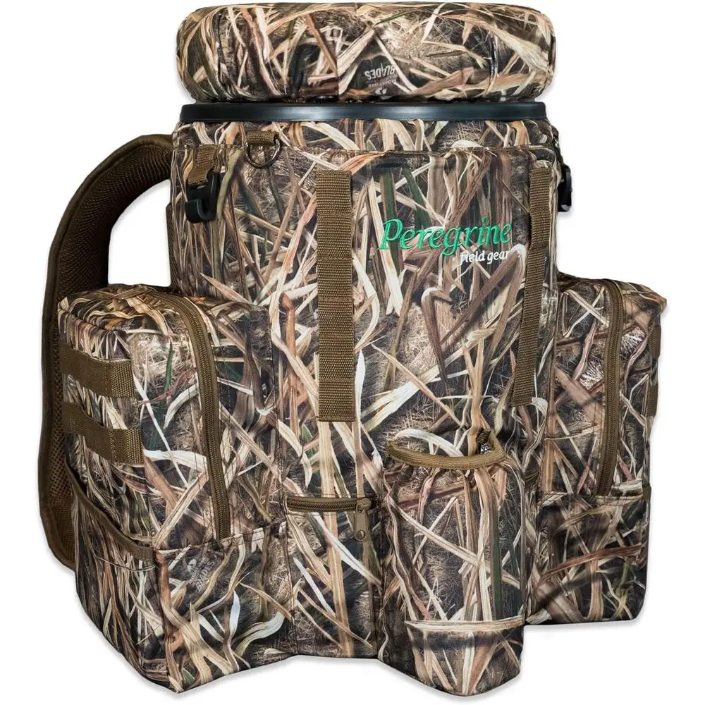 6 Gallon Insulated Venture Bucket & Backpack with Camouflage Grass Blades for Fishing & Hunting
6 Gallon Insulated Venture Bucket & Backpack with Camouflage Grass Blades for Fishing & Hunting