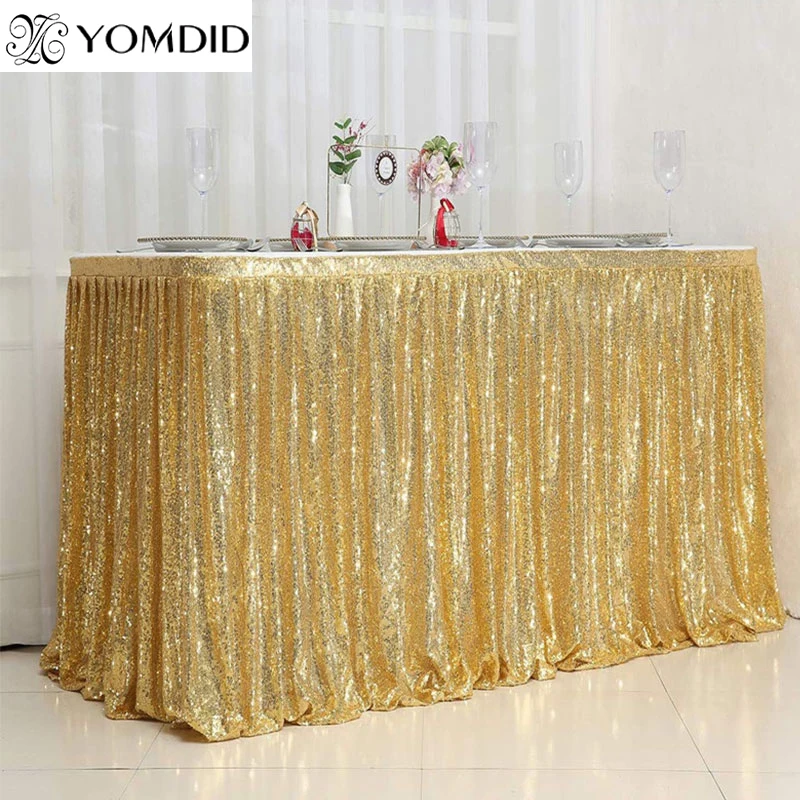 YOMDID Sequin Table Skirt Tables Cloth Birthday Party Decor Wedding Christmas Accessories Sweets Tablecloth Decoration Festival
YOMDID Sequin Table Skirt Tables Cloth Birthday Party Decor Wedding Christmas Accessories Sweets Tablecloth Decoration Festival