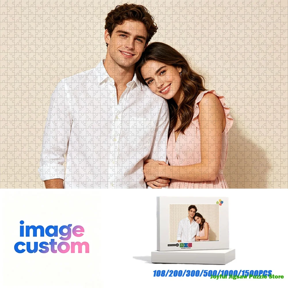 Custom Romantic Photo Jigsaw Puzzle Personalized Picture Stress Release Leisure Toy Amazing Surprise Gift for Valentine Holiday
Custom Romantic Photo Jigsaw Puzzle Personalized Picture Stress Release Leisure Toy Amazing Surprise Gift for Valentine Holiday
