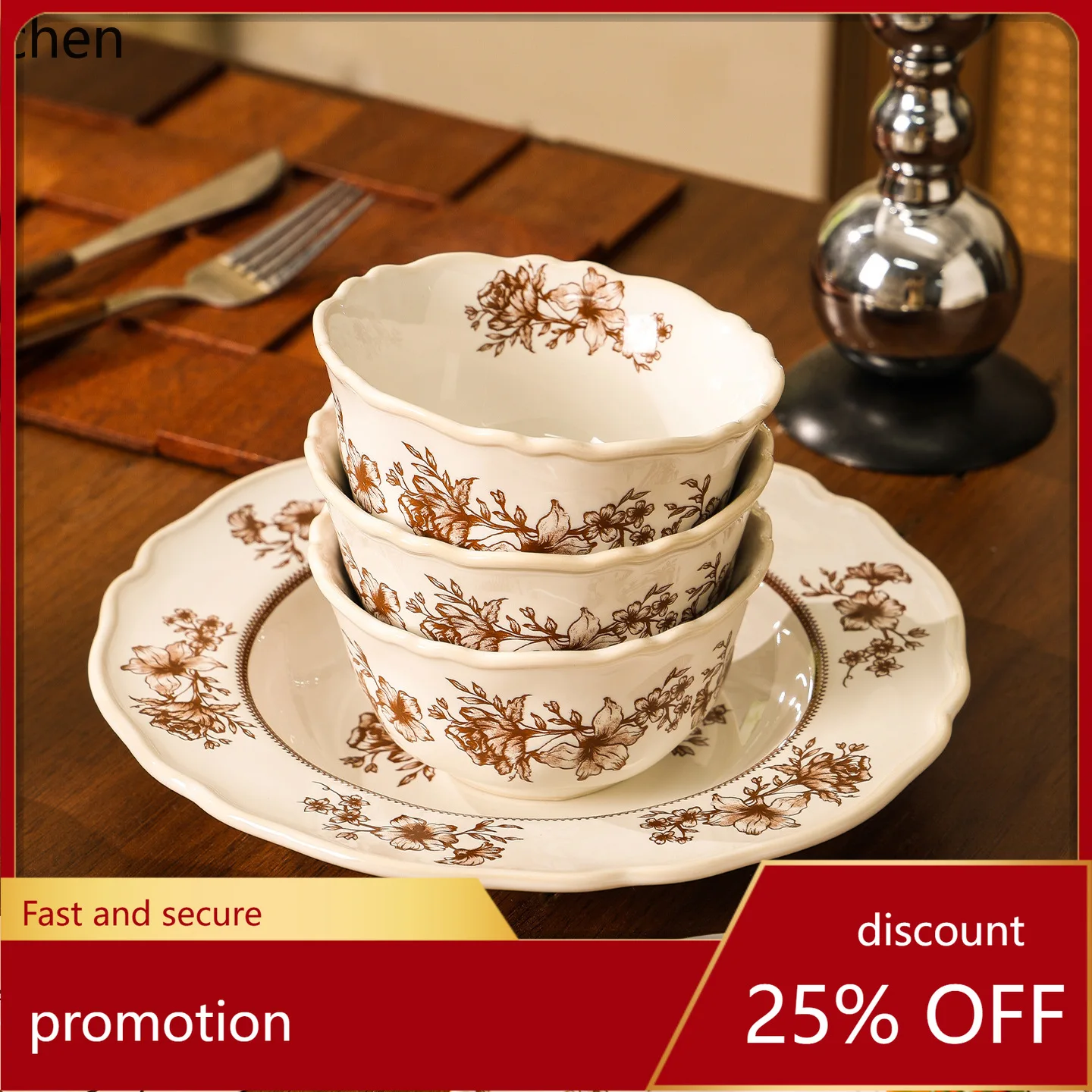 Zml ceramic dinnerware set - multi-person dinnerware, bowls, plates, - retro style for home, coffee shop, or housewarming gift
Zml ceramic dinnerware set - multi-person dinnerware, bowls, plates, - retro style for home, coffee shop, or housewarming gift
