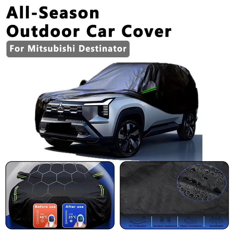 All-Season Car Cover for Mitsubishi Destinator - Outdoor Full Protection, Waterproof Dustproof Sunproof Exterior Accessories
All-Season Car Cover for Mitsubishi Destinator - Outdoor Full Protection, Waterproof Dustproof Sunproof Exterior Accessories
