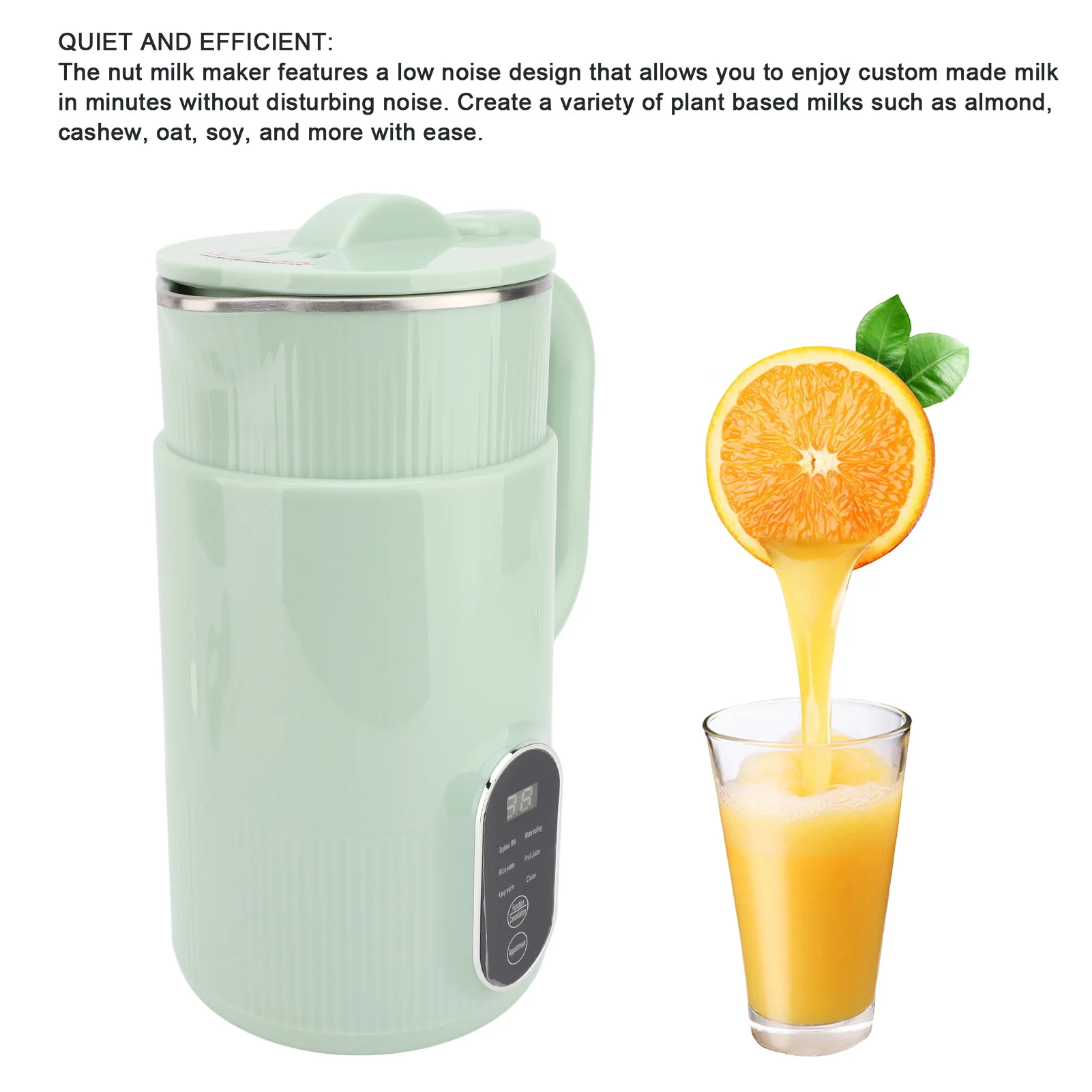 Stainless Steel Blades for Nut Milk Maker X Shaped Easy to Use Low Noise Small Soybean Milk Machine
Stainless Steel Blades for Nut Milk Maker X Shaped Easy to Use Low Noise Small Soybean Milk Machine