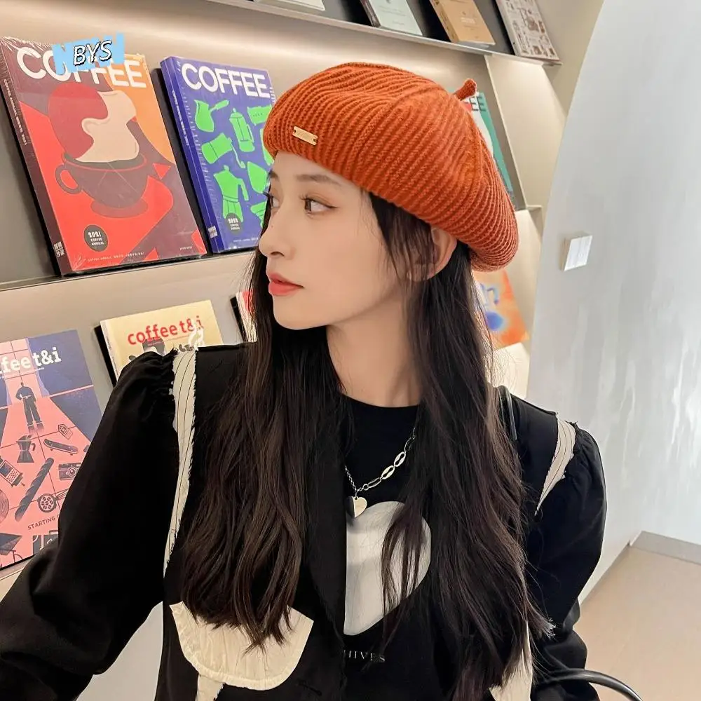 Casual Winter Nylon For Lady French All Matched Solid Color Cap Artist Style Women Knitted Beret Korean Style Beanies
Casual Winter Nylon For Lady French All Matched Solid Color Cap Artist Style Women Knitted Beret Korean Style Beanies