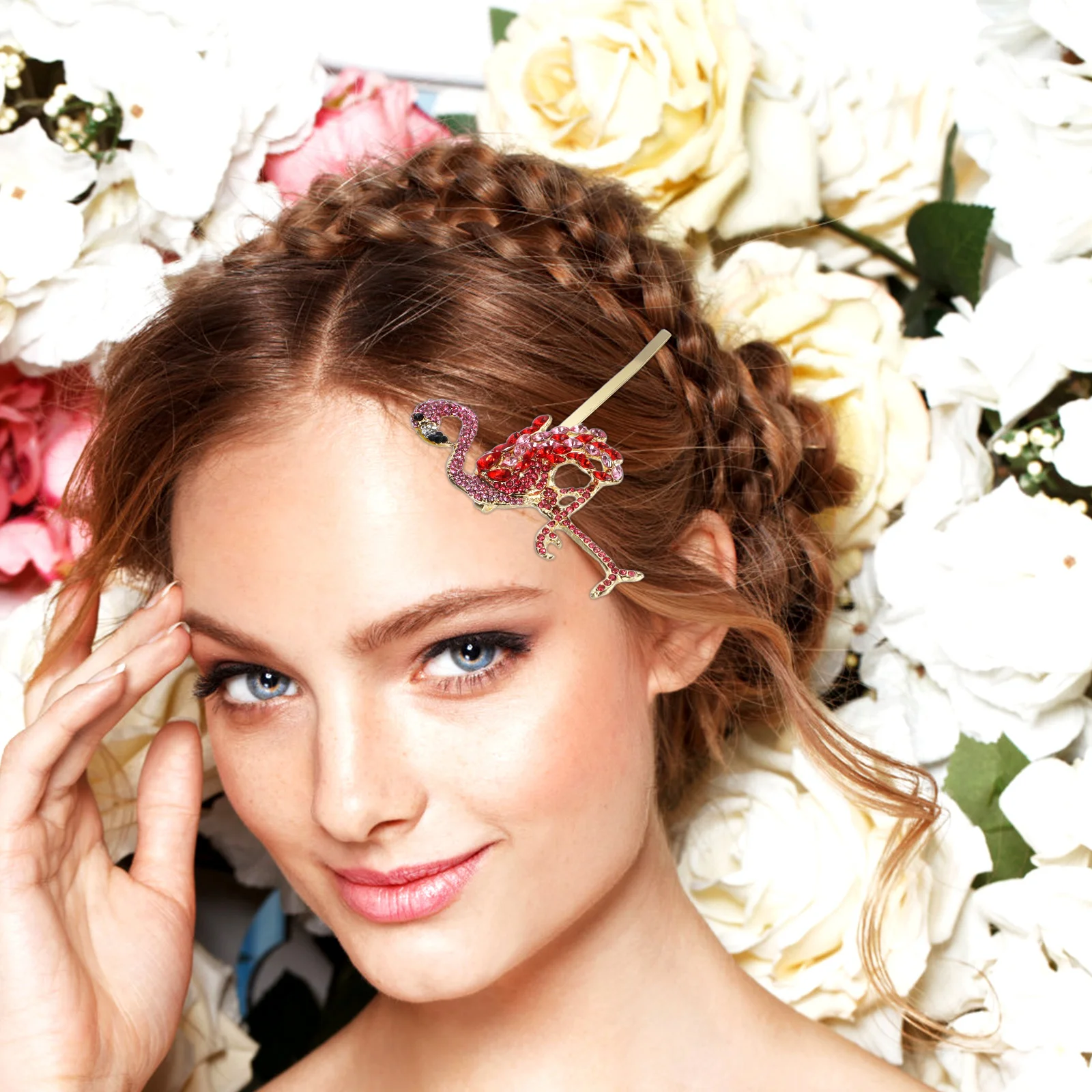 3pcs In 1 Set Flamingo Hair Clips Rhinestone Barrettes For Women Acrylic Hairpin Styling Tool Party Prom Wedding Gift Accessory
3pcs In 1 Set Flamingo Hair Clips Rhinestone Barrettes For Women Acrylic Hairpin Styling Tool Party Prom Wedding Gift Accessory