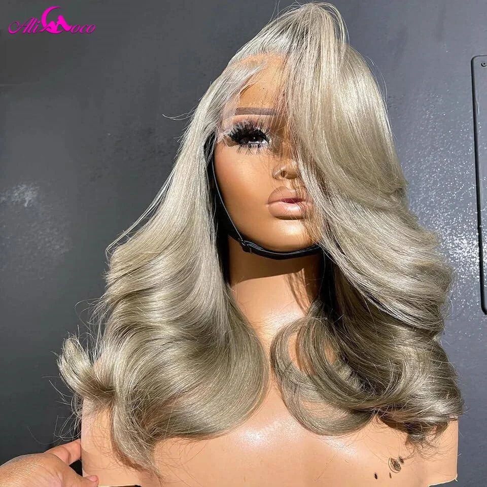 180 Density Ash Blonde Colored Short Bob Lace Frontal Wigs 13x4 Lace Front Human Hair Wigs Body Wave Brazilian Remy for Women
180 Density Ash Blonde Colored Short Bob Lace Frontal Wigs 13x4 Lace Front Human Hair Wigs Body Wave Brazilian Remy for Women
