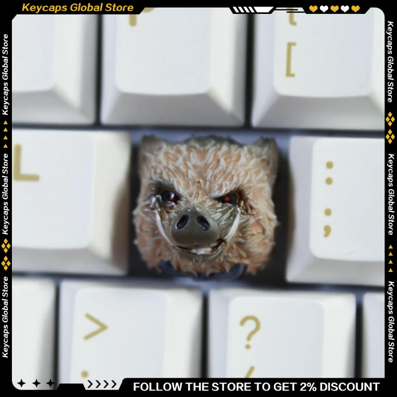 Black Myth: Wukong Keycap Resin Game Peripherals Anime Key Cap Zhu Bajie 3D Creative Handmade Personalize Keyboards Accessories
Black Myth: Wukong Keycap Resin Game Peripherals Anime Key Cap Zhu Bajie 3D Creative Handmade Personalize Keyboards Accessories