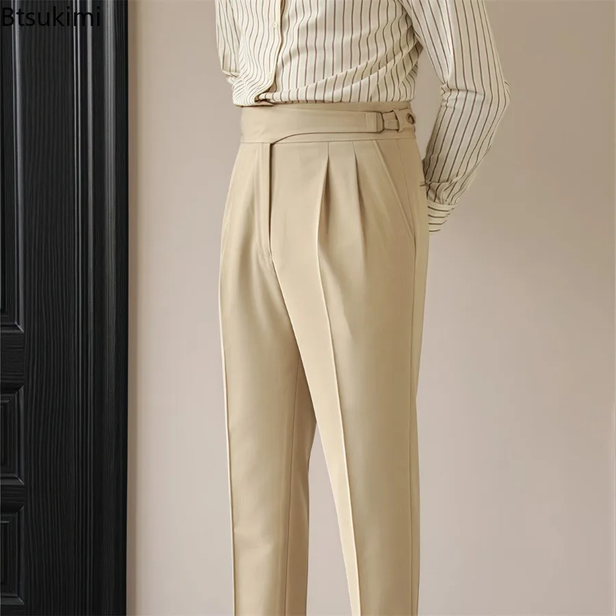 New Men's Business Office Suit Pants Solid Color Simple Basic Trendy Loose Straight Suit Trousers Male Slim Fit Club Party Pants
New Men's Business Office Suit Pants Solid Color Simple Basic Trendy Loose Straight Suit Trousers Male Slim Fit Club Party Pants