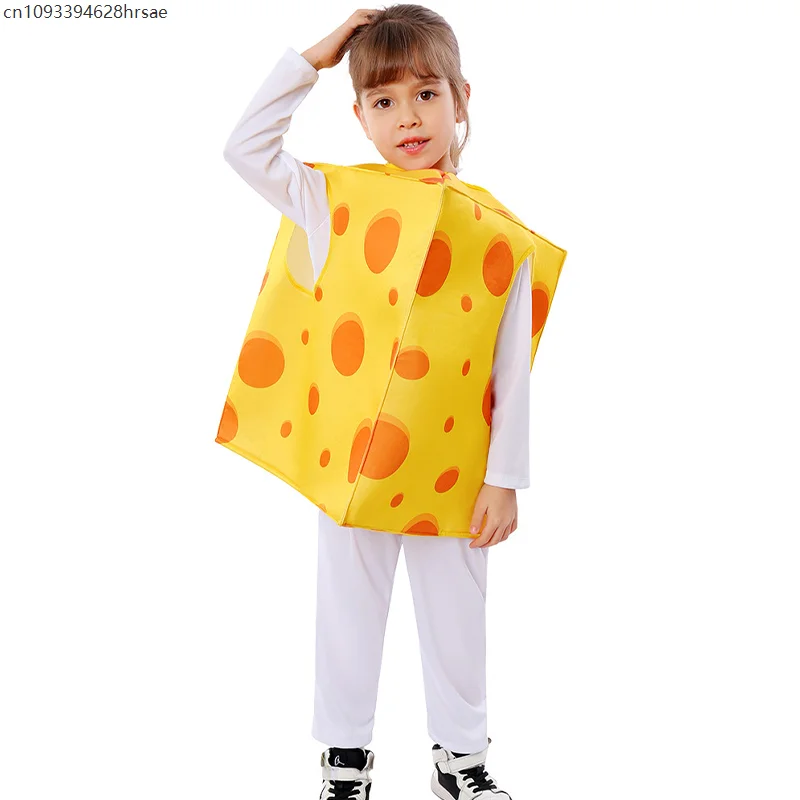 2025 New Arrival Halloween Food Theme Boy Girl Cheese Slice Halloween Dress Up Cheesy Kid Costume
2025 New Arrival Halloween Food Theme Boy Girl Cheese Slice Halloween Dress Up Cheesy Kid Costume