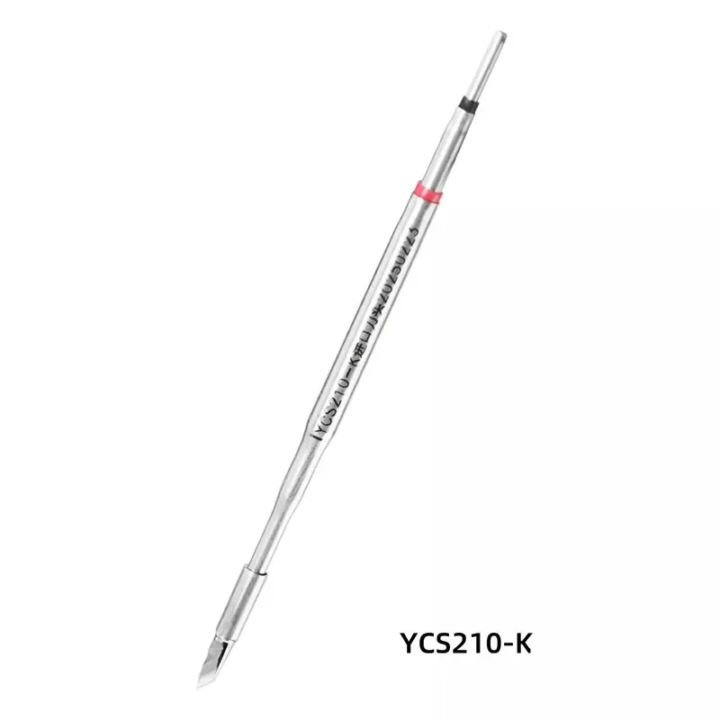 NEW YCS C210-K Soldering Iron Head Suit for T26 Soldering Station High Power 120W Universal Welding Platform Tips
NEW YCS C210-K Soldering Iron Head Suit for T26 Soldering Station High Power 120W Universal Welding Platform Tips