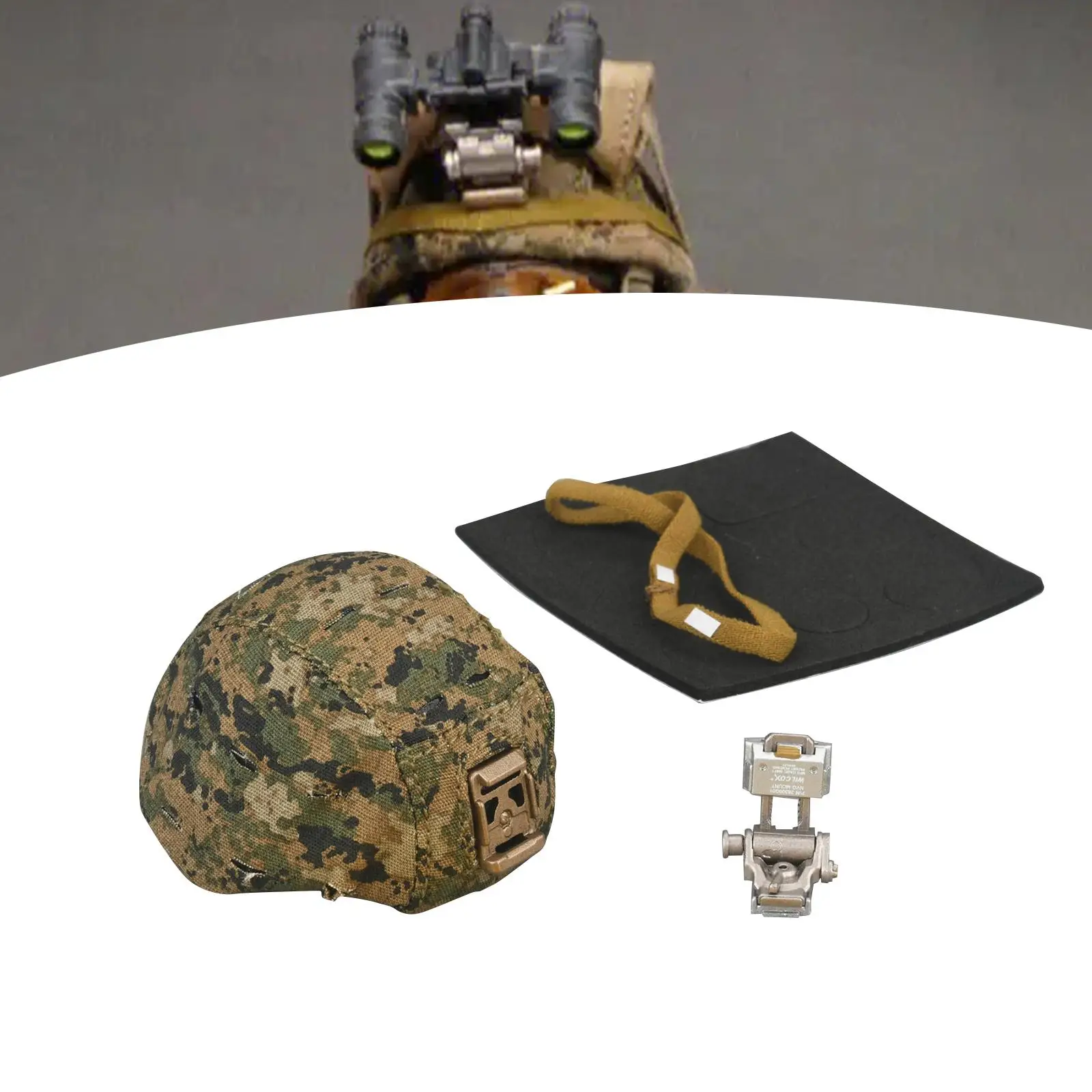 1/6 Figure Helmet Dress up Pretend Play Toy Stylish Decoration Gifts Miniature Helmet Scene Accessories for 12'' Action Figures
1/6 Figure Helmet Dress up Pretend Play Toy Stylish Decoration Gifts Miniature Helmet Scene Accessories for 12'' Action Figures