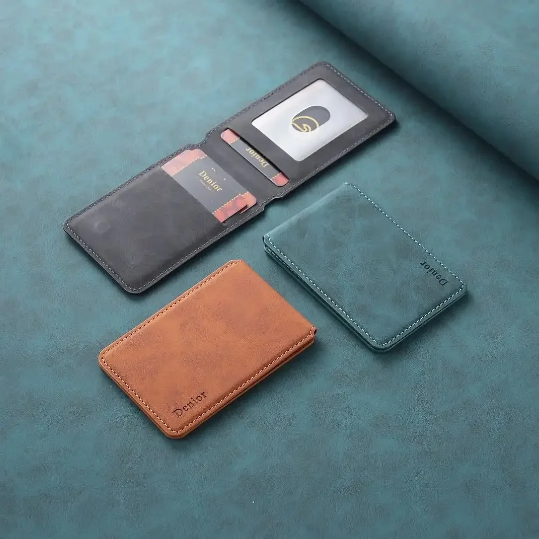 RFID Shielded Credit Card Magnetic Wallet 3 Card Slot PU Leather Strong Magnetic Phone ID Credit Card Clip Wallet Men's Gift
RFID Shielded Credit Card Magnetic Wallet 3 Card Slot PU Leather Strong Magnetic Phone ID Credit Card Clip Wallet Men's Gift