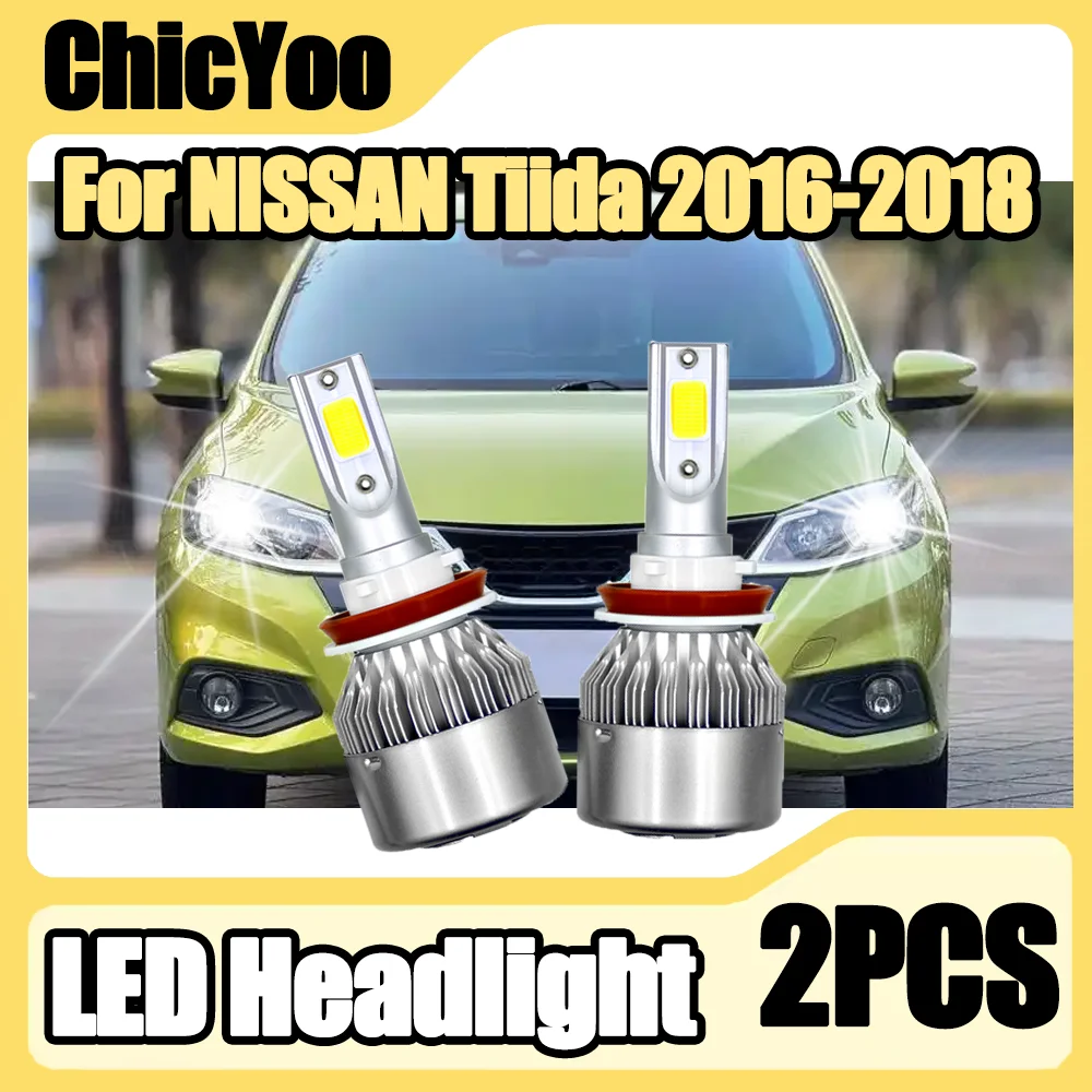 H11 H8 H9 6000K White car led headlights Low Beam Light Bulbs colour COB chips 80W 10000LM headlamp For NISSAN Tiida 2016-2018
H11 H8 H9 6000K White car led headlights Low Beam Light Bulbs colour COB chips 80W 10000LM headlamp For NISSAN Tiida 2016-2018