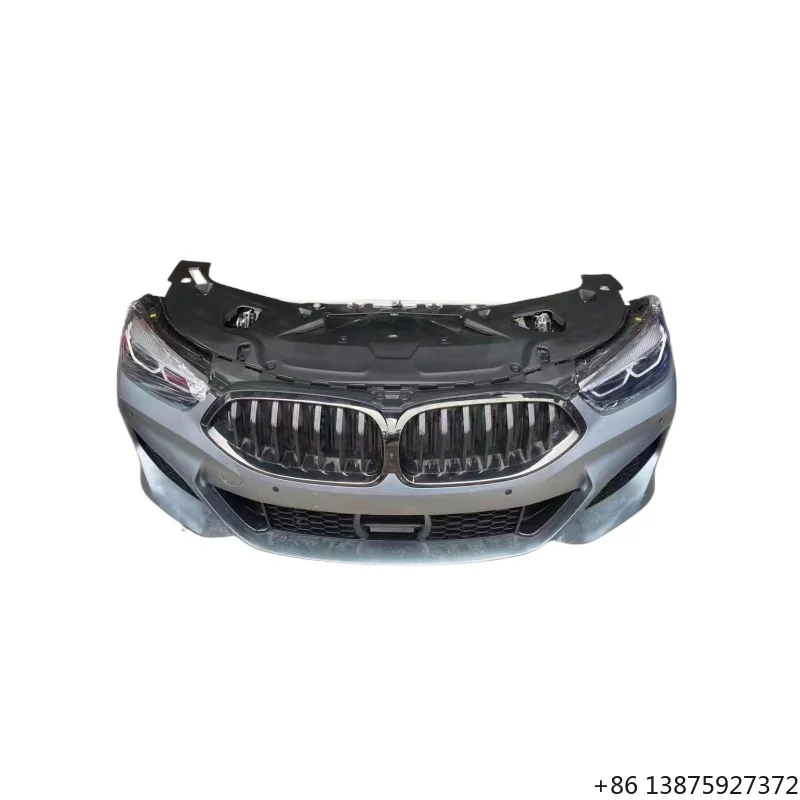 Комплект обвеса для BMW 8 серии G14 G15 G16: передний и задний бамперы, фары, решетка радиатора, накладки на крылья, пластик
Комплект обвеса для BMW 8 серии G14 G15 G16: передний и задний бамперы, фары, решетка радиатора, накладки на крылья, пластик