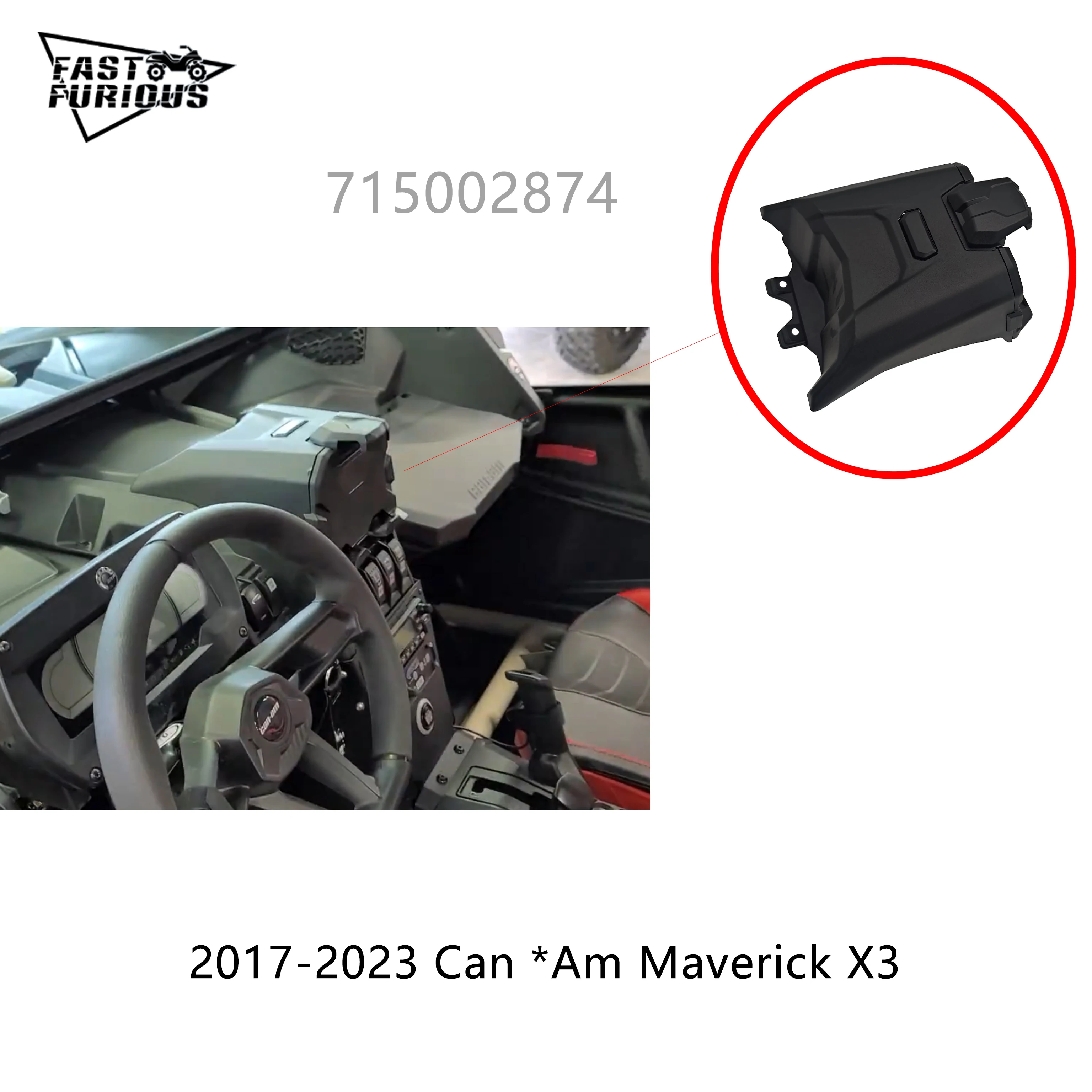 Powered Device Tablet Stand GPS Mount 715002874 For For 2017-2024 BRP Maverick X3
Powered Device Tablet Stand GPS Mount 715002874 For For 2017-2024 BRP Maverick X3
