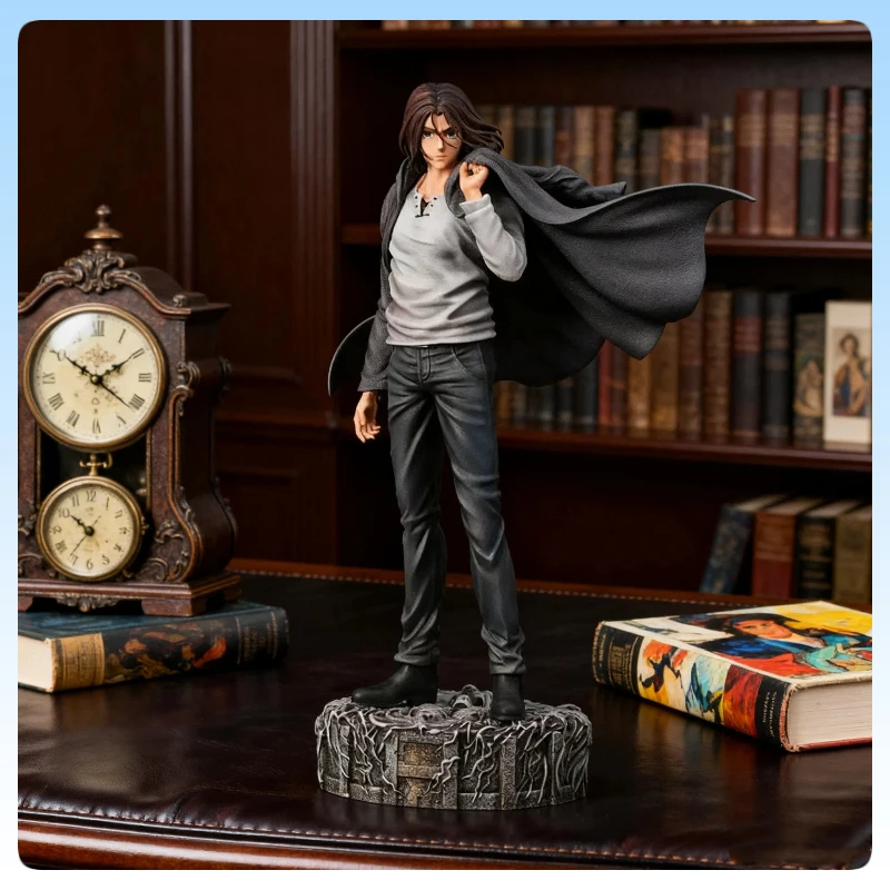 30cm Eren Yeager Anime Scout Figure Double Headed Sculpture PVC GK Model Collector'S Grade Desktop Display Boy'S Gift
30cm Eren Yeager Anime Scout Figure Double Headed Sculpture PVC GK Model Collector'S Grade Desktop Display Boy'S Gift