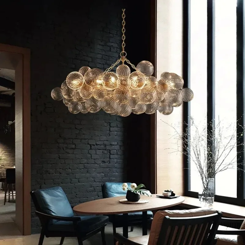 MZISOSOD for Modern Creative Glass Ball LED Chandelier Living Room Dining Room Kitchen Table Light Home Decoration Lighting
MZISOSOD for Modern Creative Glass Ball LED Chandelier Living Room Dining Room Kitchen Table Light Home Decoration Lighting