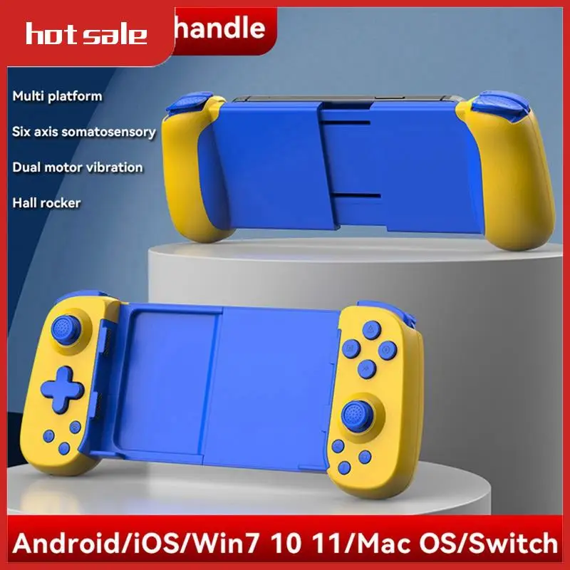 Wireless Game Controller Gamepad Bluetooth Connected Joystick 6-Axis Vibration For Android/Iphone/Switch Easy To Use E
Wireless Game Controller Gamepad Bluetooth Connected Joystick 6-Axis Vibration For Android/Iphone/Switch Easy To Use E