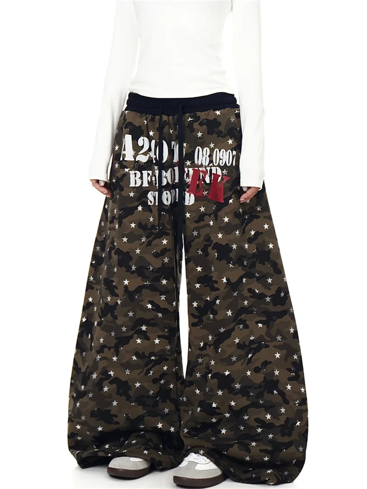 Original Cotton Hua Mian Composite Fleece Star Print Curved Hem Sweatpants Unisex Loose Wide Leg Casual Streetwear Pants
Original Cotton Hua Mian Composite Fleece Star Print Curved Hem Sweatpants Unisex Loose Wide Leg Casual Streetwear Pants