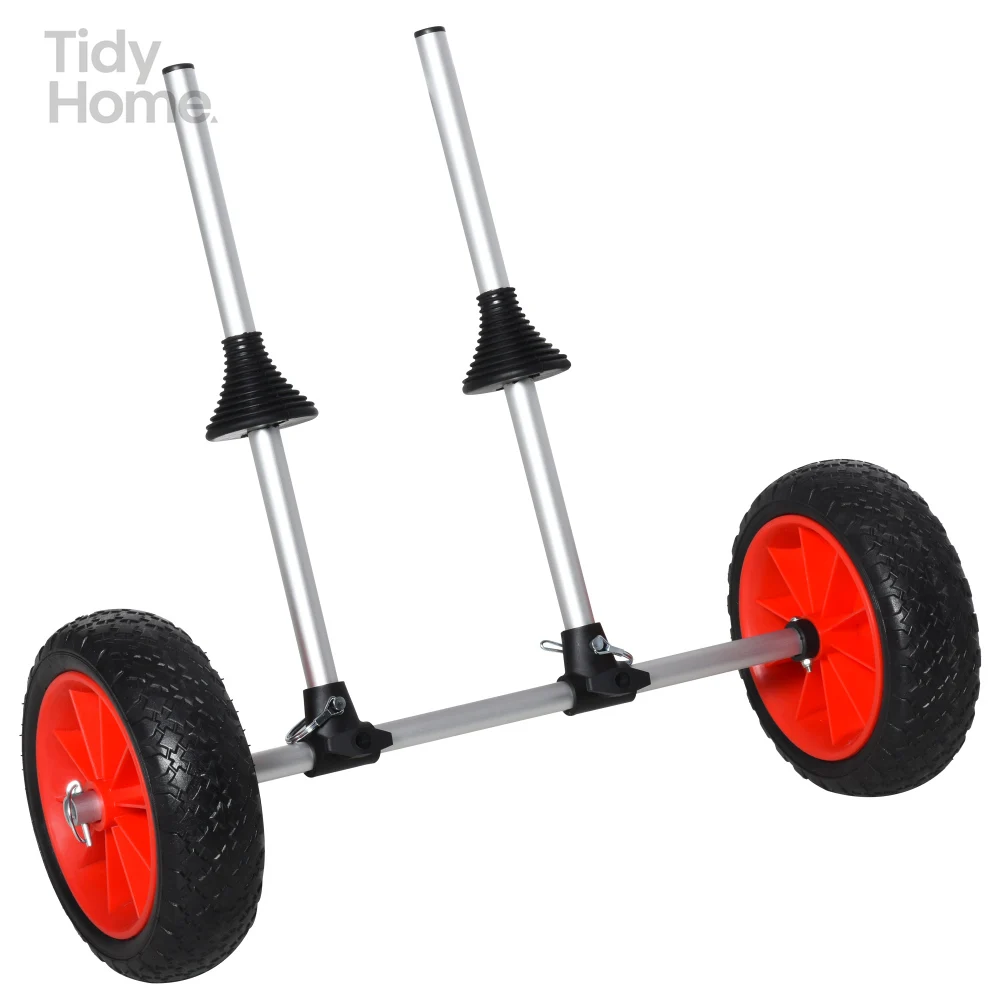 Universal Kayak Cart, Trolley Trailer Kayak Wheels with Strong Aluminum Frame, Adjustable Width Crossbar, Large Tires ,tools
Universal Kayak Cart, Trolley Trailer Kayak Wheels with Strong Aluminum Frame, Adjustable Width Crossbar, Large Tires ,tools