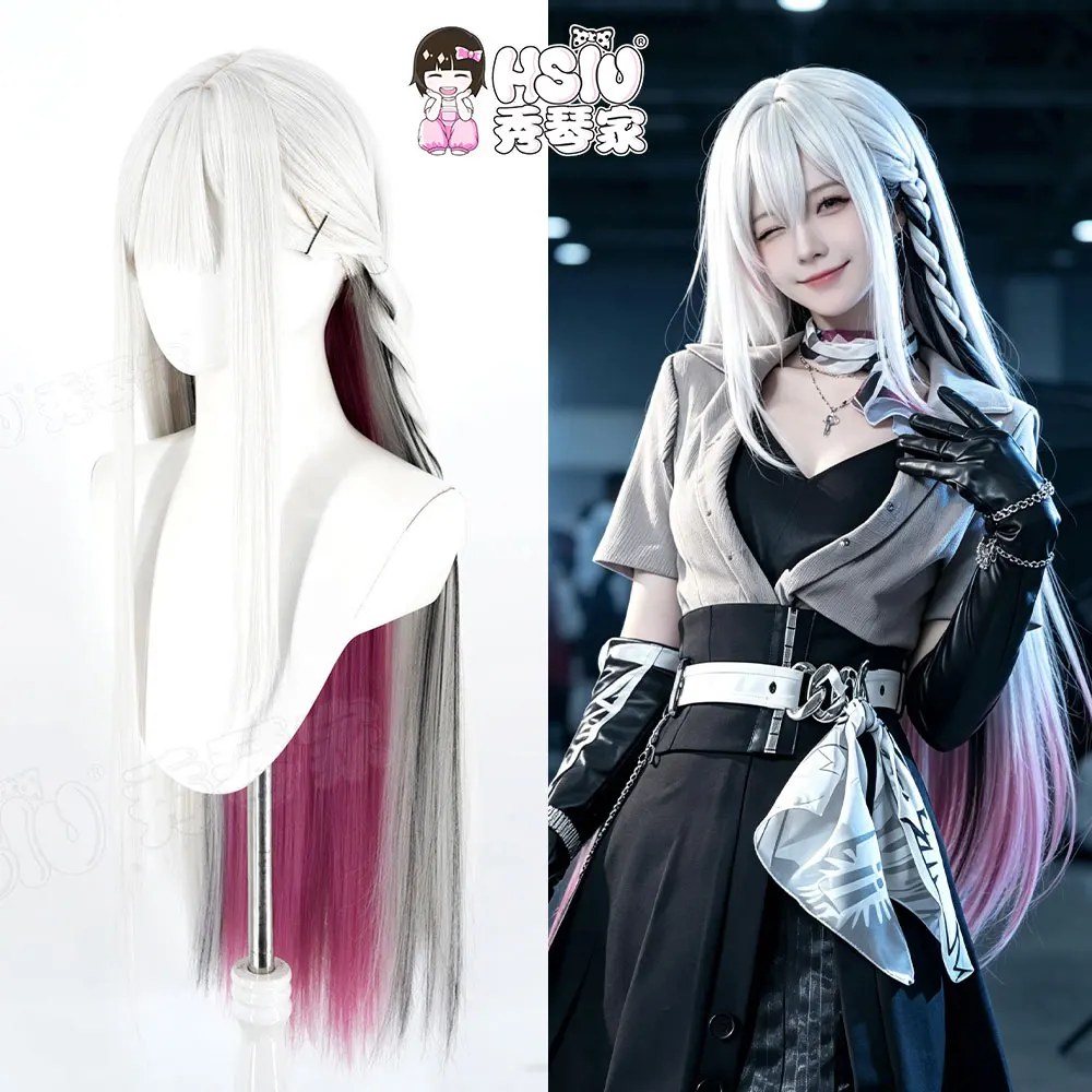 Honkai: Star Rail Xuzhao Cosplay Wig HSIU 90Cm silver-white purple-red long hair Heat Resistant Wig+Wig cap
Honkai: Star Rail Xuzhao Cosplay Wig HSIU 90Cm silver-white purple-red long hair Heat Resistant Wig+Wig cap