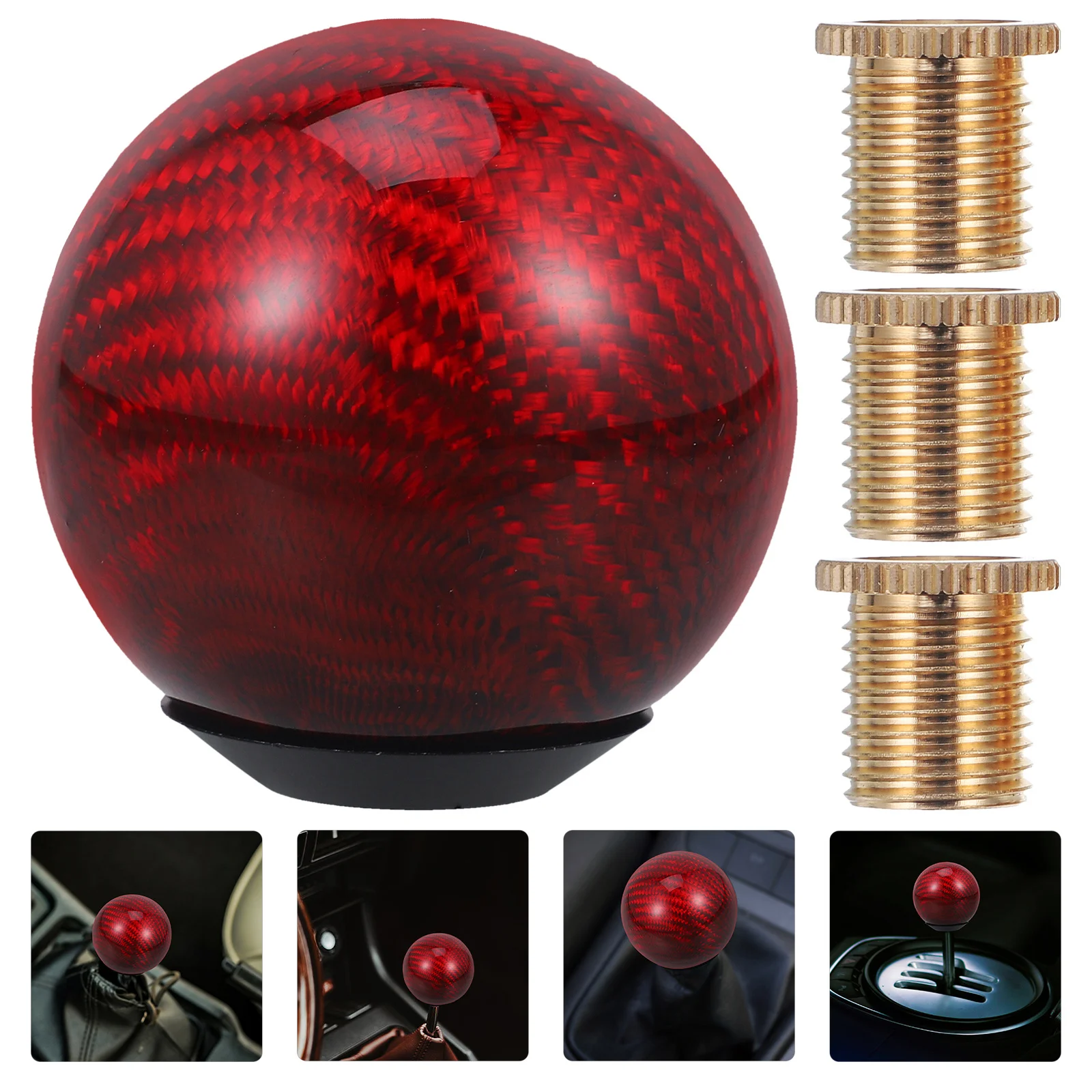 Carbon Fiber Gear Aluminum Alloy Automatic Shifter Replacement Round Design Durable Lightweight For Car Interior Shifter For
Carbon Fiber Gear Aluminum Alloy Automatic Shifter Replacement Round Design Durable Lightweight For Car Interior Shifter For