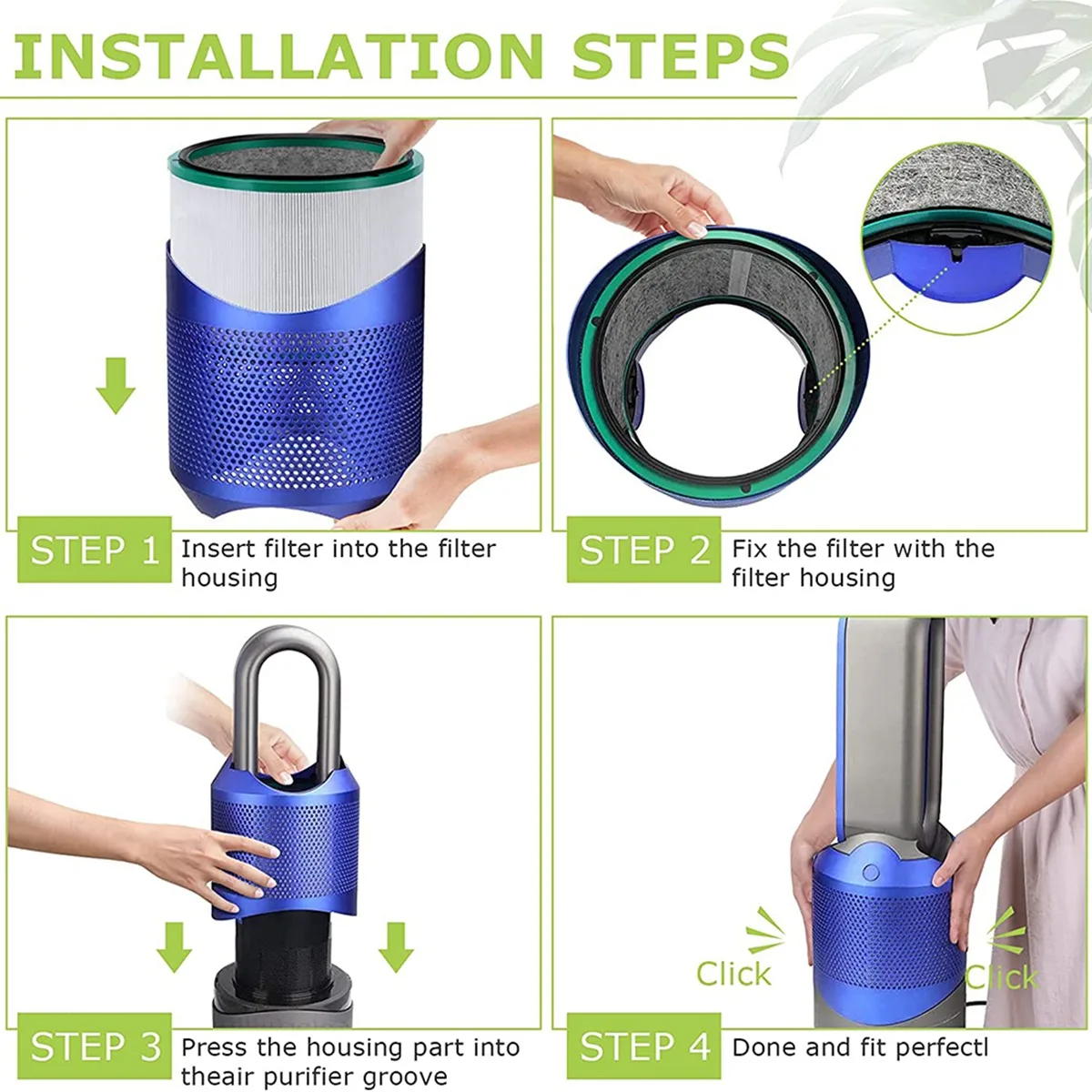 HGHO Replacement Filter for Dyson Pure Cool HP03 DP01 DP03 Desktop Air Purifier &HP00 HP01 HP02 Pure Hot,Cool Link Clean Fan
HGHO Replacement Filter for Dyson Pure Cool HP03 DP01 DP03 Desktop Air Purifier &HP00 HP01 HP02 Pure Hot,Cool Link Clean Fan
