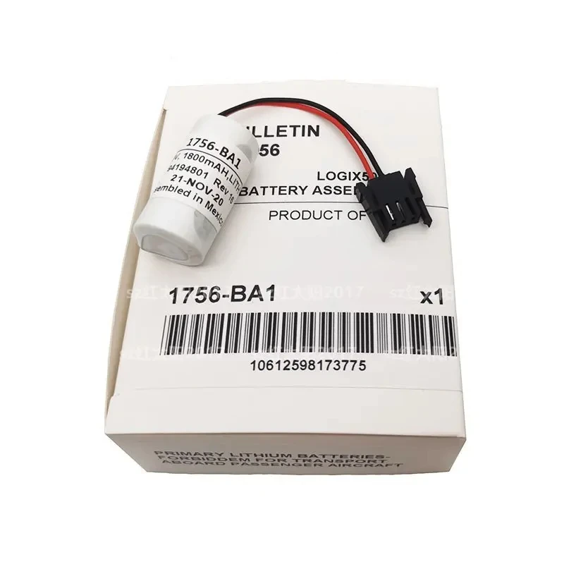 1pce 1756-BA1 3V Industrial PLC Programming Control Module LOGIX5000 Lithium Battery
1pce 1756-BA1 3V Industrial PLC Programming Control Module LOGIX5000 Lithium Battery
