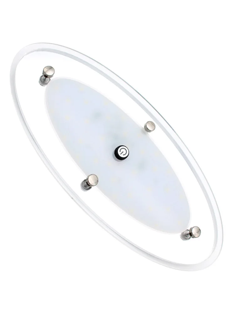DC 12/24V Dimmable Oval Light Environment U Ambiance Ultra Slim Lamp Caravan/Motorhome/Rv Roof
DC 12/24V Dimmable Oval Light Environment U Ambiance Ultra Slim Lamp Caravan/Motorhome/Rv Roof