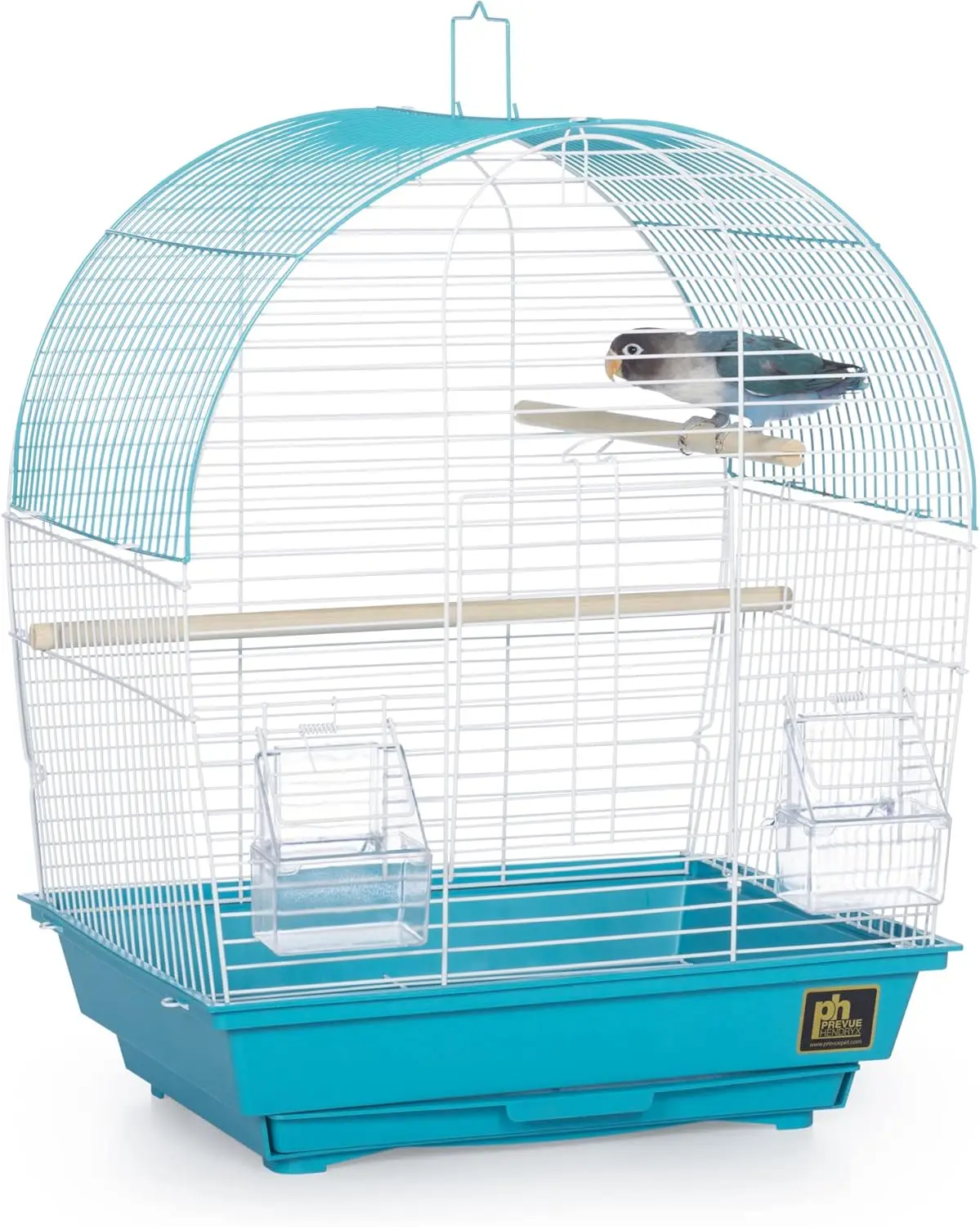 Small Bird Cage for Parakeets, Finches, Budgies, Canaries - Portable with Dome Top and Pull-Out Tray
Small Bird Cage for Parakeets, Finches, Budgies, Canaries - Portable with Dome Top and Pull-Out Tray