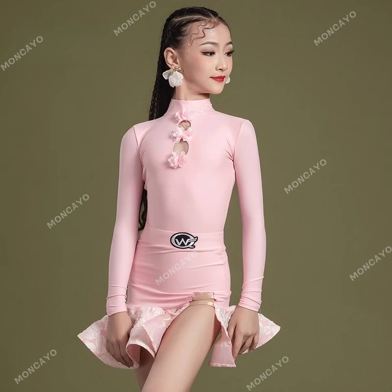 Latin Dance Dress Girls Latin Practice Dress Dancing Dresses Child Samba Tango Dance Skirt Ballroom Dance Competition Dresses
Latin Dance Dress Girls Latin Practice Dress Dancing Dresses Child Samba Tango Dance Skirt Ballroom Dance Competition Dresses