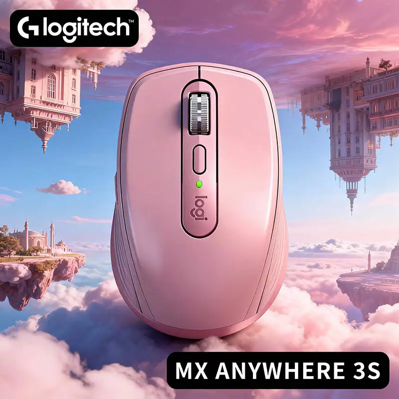 Logitech MX Anywhere 3S Creator Mouse - 8000 DPI, MagSpeed Hyper-Scroll, USB-C Quick Charge, Travel-Ready, Multi-OS
Logitech MX Anywhere 3S Creator Mouse - 8000 DPI, MagSpeed Hyper-Scroll, USB-C Quick Charge, Travel-Ready, Multi-OS