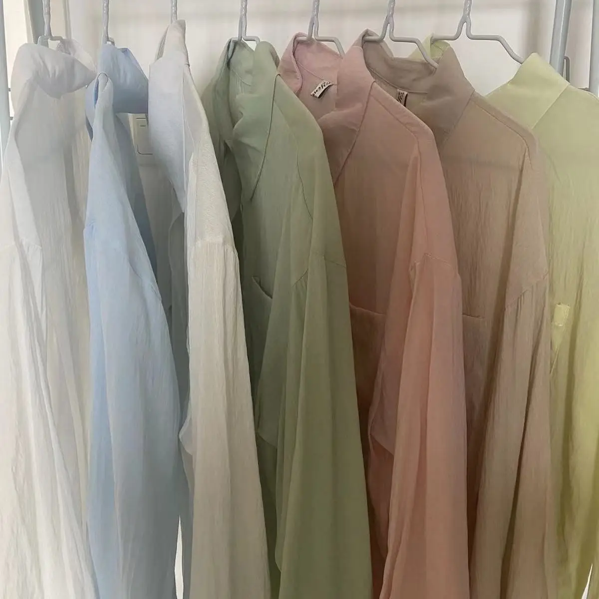 Loose Fit Long Sleeve Sun Protection Silk Shirt Thin Ultra Value Korean Style Summer Collar Single Button Women's Shirt
Loose Fit Long Sleeve Sun Protection Silk Shirt Thin Ultra Value Korean Style Summer Collar Single Button Women's Shirt