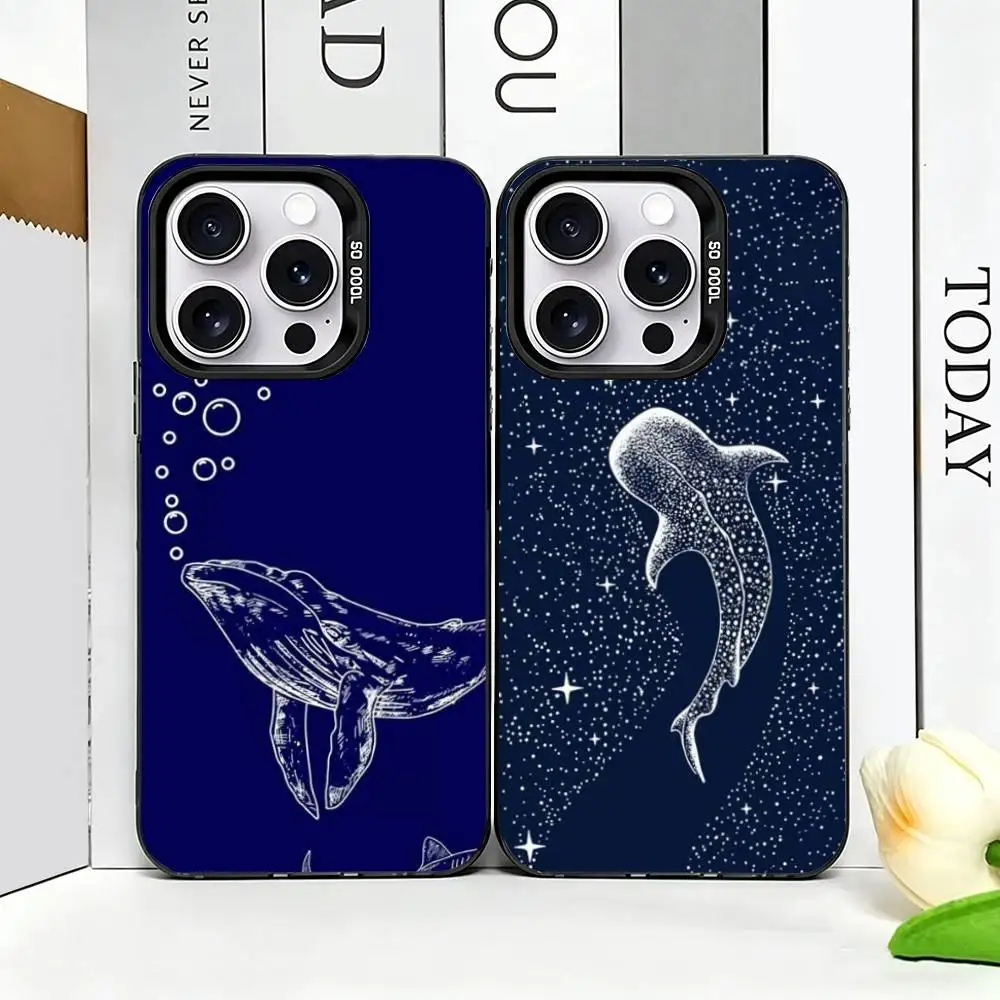 Line W-Whale Phone Case For iPhone 17,16,15,14,13,12,11 Plus,Pro Max,XS,Colorful Silver Black Cover
Line W-Whale Phone Case For iPhone 17,16,15,14,13,12,11 Plus,Pro Max,XS,Colorful Silver Black Cover