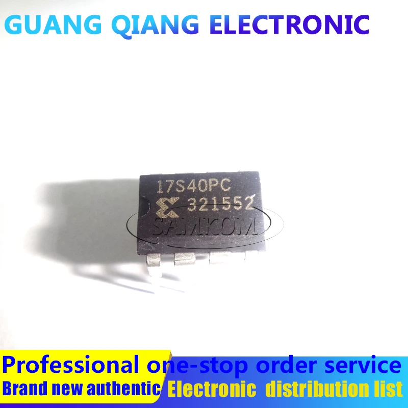 1 шт. XC17S40PD8C IC PROM C-TEMP 5V 8-DIP
1 шт. XC17S40PD8C IC PROM C-TEMP 5V 8-DIP