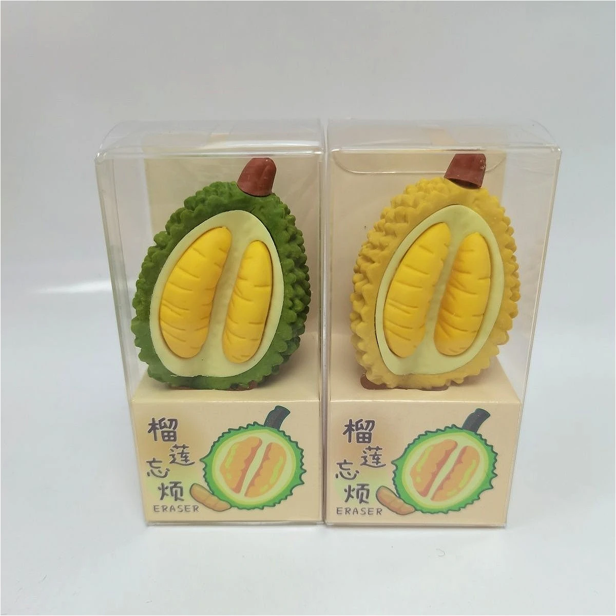 2pcs realistic eraser durian shape cute and interesting learning stationery school supplies reward gift
2pcs realistic eraser durian shape cute and interesting learning stationery school supplies reward gift