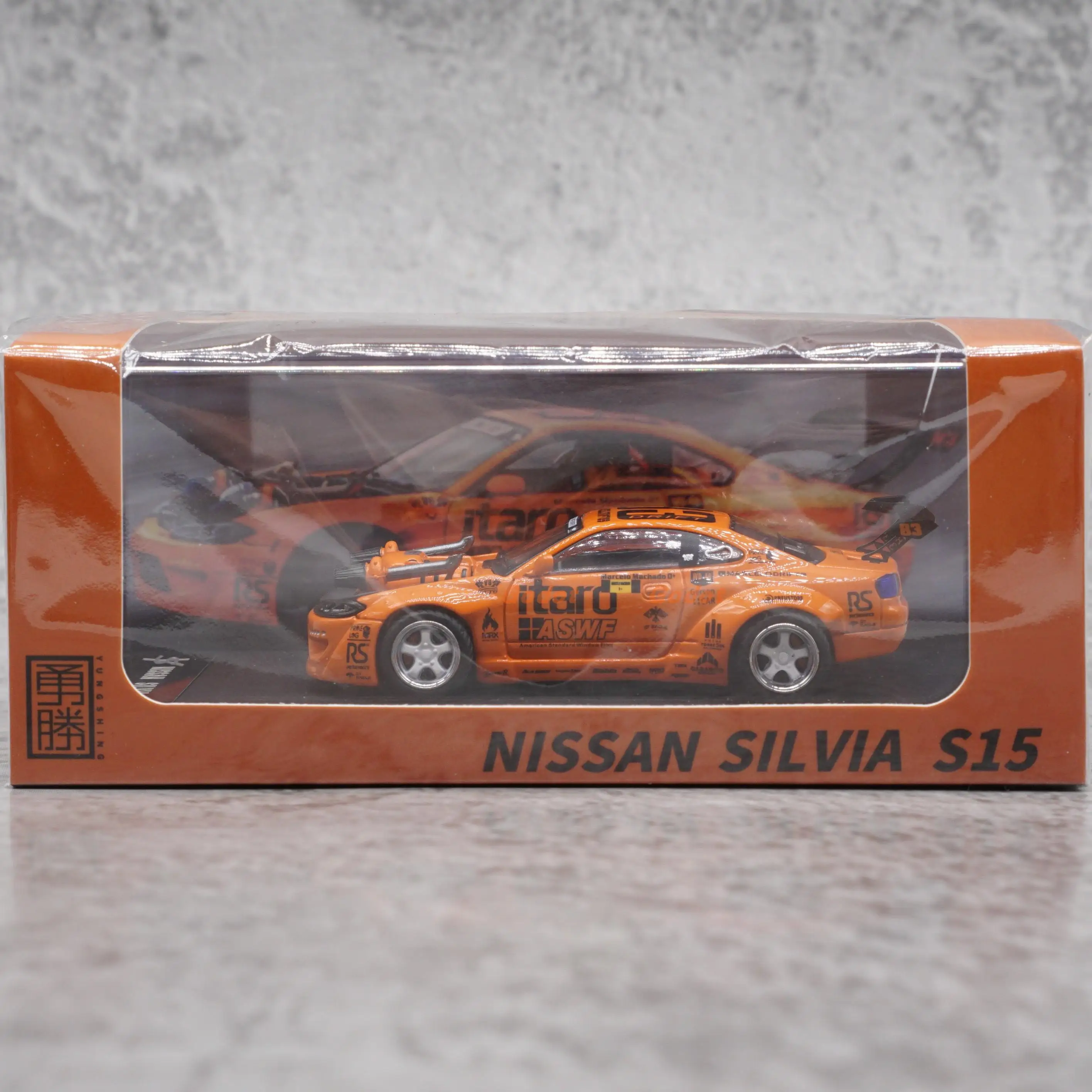 YS 1:64 Blast modified Silvia Nissan S15 Collection die cast alloy car model decoration gift
YS 1:64 Blast modified Silvia Nissan S15 Collection die cast alloy car model decoration gift