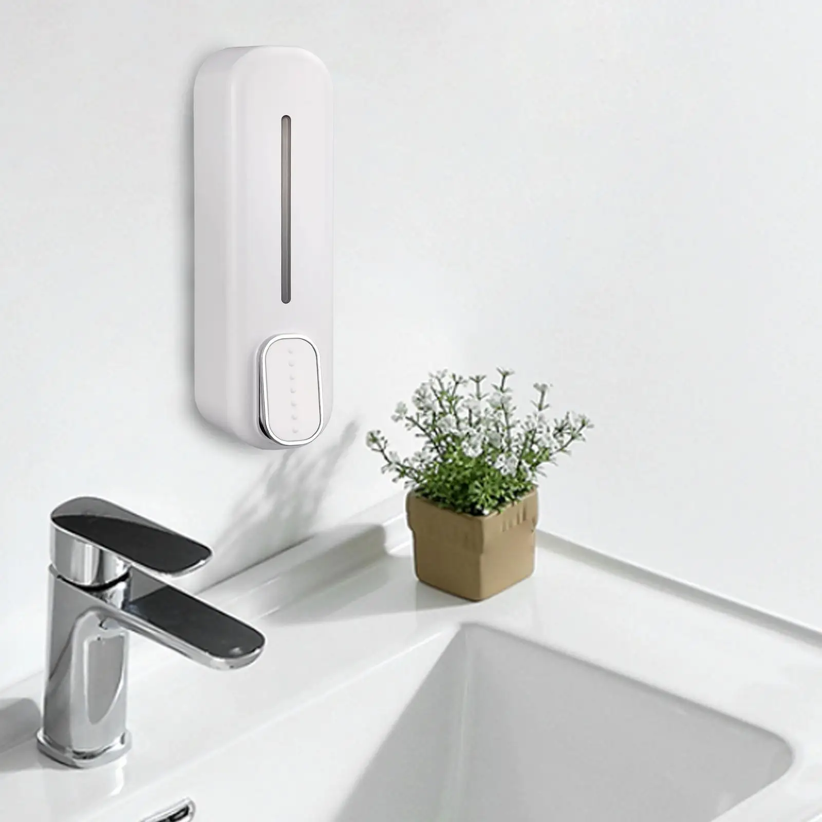 Manual Hand Shampoo Shower Gel Dispenser Lotion Container for Washroom
Manual Hand Shampoo Shower Gel Dispenser Lotion Container for Washroom