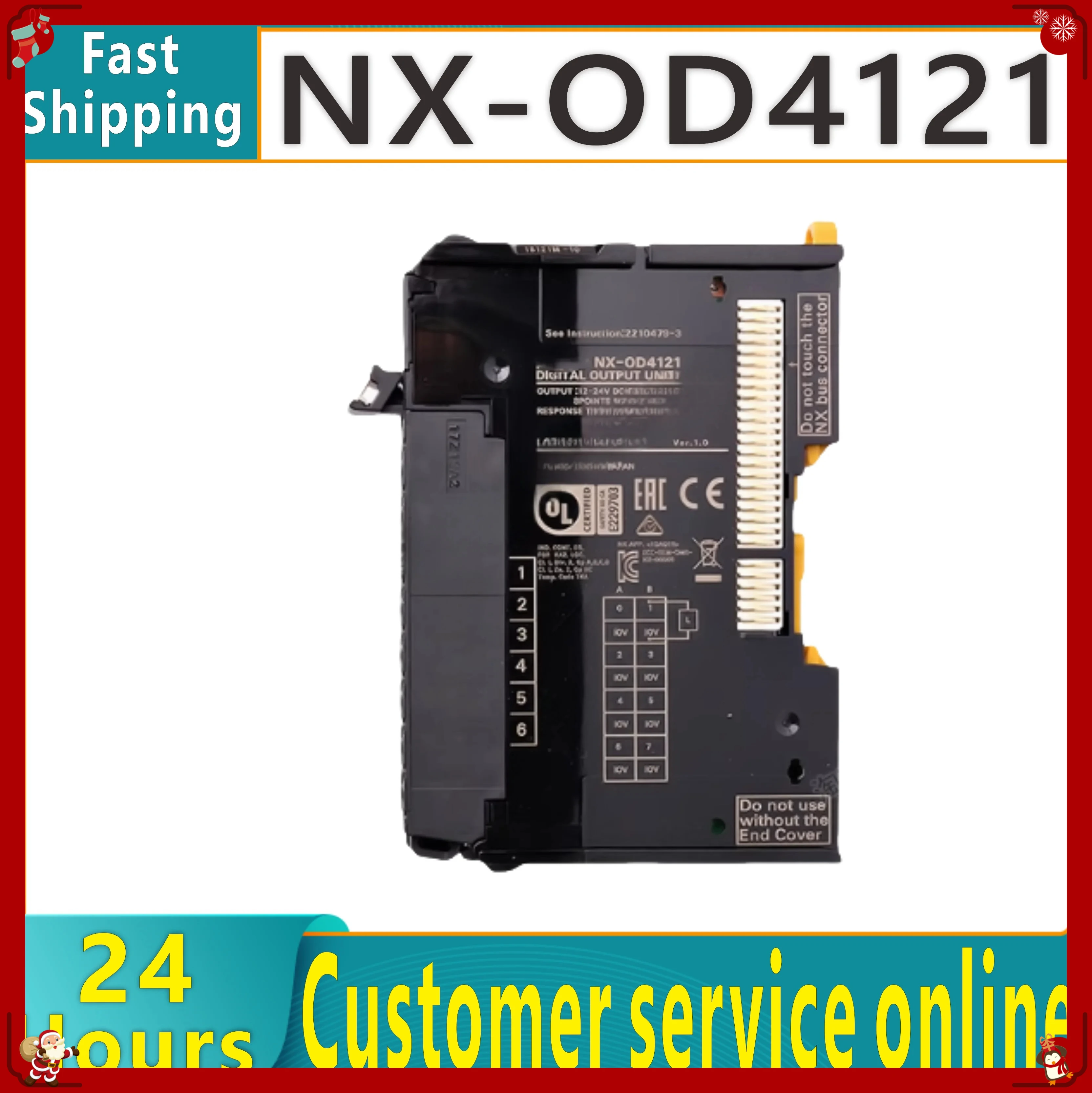 100% NEW output expansion NX-OD2154 NX-OD2258 NX-OD3257 NX-OD3121 NX-OD6121-5 NX-OD3153 NX-OD3268 NX-OD4256
100% NEW output expansion NX-OD2154 NX-OD2258 NX-OD3257 NX-OD3121 NX-OD6121-5 NX-OD3153 NX-OD3268 NX-OD4256