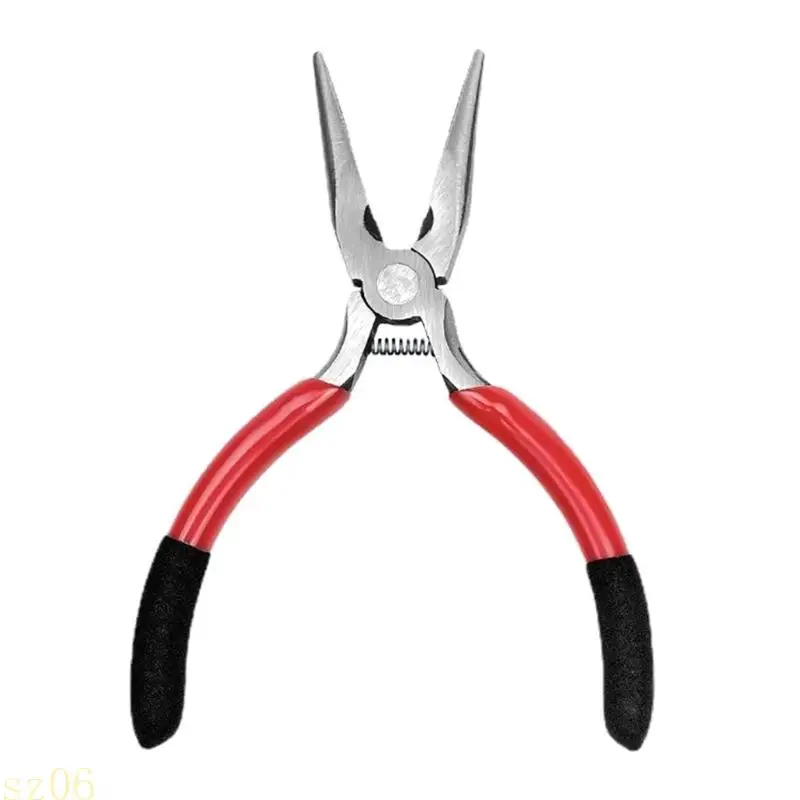 Q2Q4 Needle Nose Pliers Bi-color Handle 5.3 Inch Terminals Crimping Tool Jewelry Making Diy Plier Carbon Steel Durable
Q2Q4 Needle Nose Pliers Bi-color Handle 5.3 Inch Terminals Crimping Tool Jewelry Making Diy Plier Carbon Steel Durable