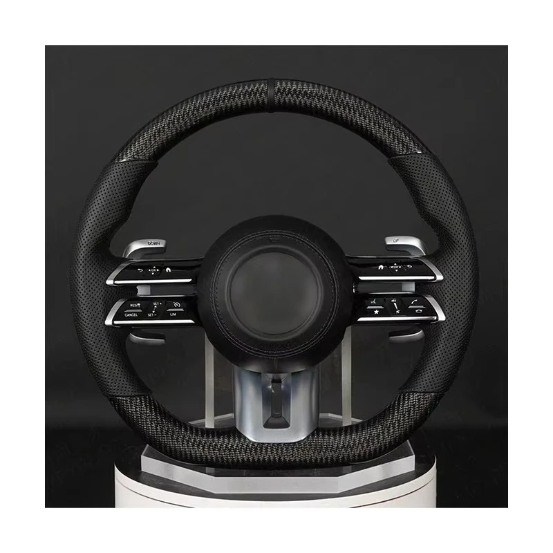 Аксессуары для обновления Mercedes-Benz AMG G-Class S-Class 222C 205 206 GLC AMG C-Class E-Class Спортивное рулевое колесо из углеродного волокна
Аксессуары для обновления Mercedes-Benz AMG G-Class S-Class 222C 205 206 GLC AMG C-Class E-Class Спортивное рулевое колесо из углеродного волокна