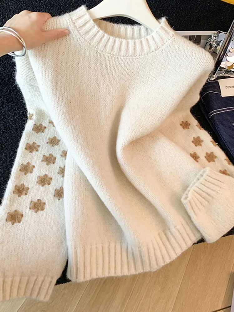 Весенний новый свободный женский длинный вязаный свитер, универсальный базовый повседневный комфортный мягкий свитер с круглым вырезом, однотонный топ
Весенний новый свободный женский длинный вязаный свитер, универсальный базовый повседневный комфортный мягкий свитер с круглым вырезом, однотонный топ