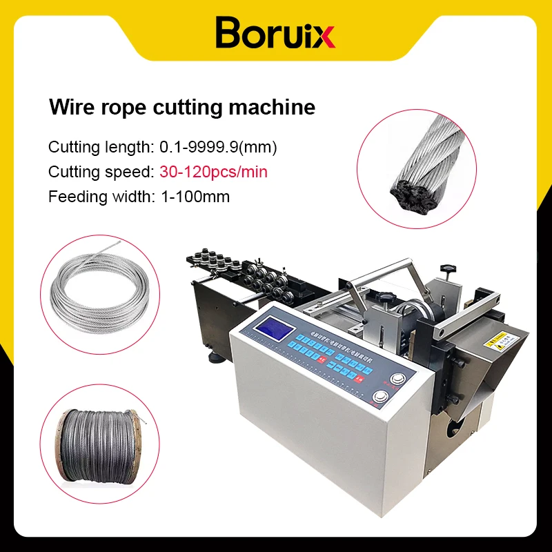 Wire rope cutting machine, 220V 50-60HZ 30-120pcs/min metal wire, iron wire, copper wire cutting machine
Wire rope cutting machine, 220V 50-60HZ 30-120pcs/min metal wire, iron wire, copper wire cutting machine