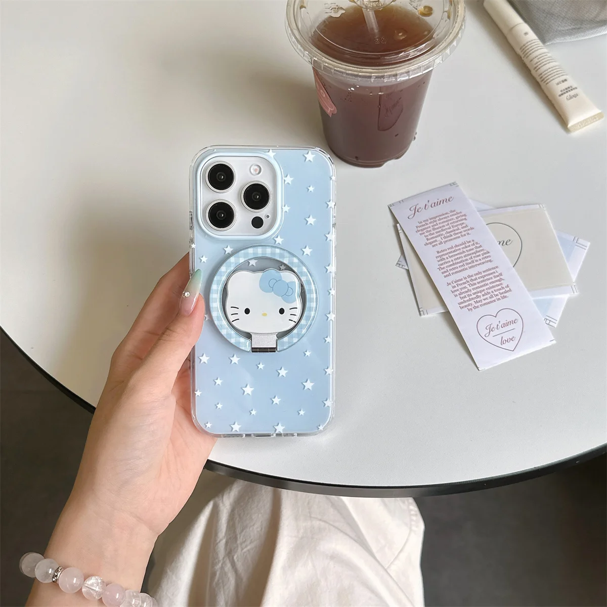 New HelloKitty Lovely Anti-fall Cover Funda Luxury Stylish INS Korean Cute Shockproof Phone Case For iPhone 16 15 14 13 Pro Max
New HelloKitty Lovely Anti-fall Cover Funda Luxury Stylish INS Korean Cute Shockproof Phone Case For iPhone 16 15 14 13 Pro Max